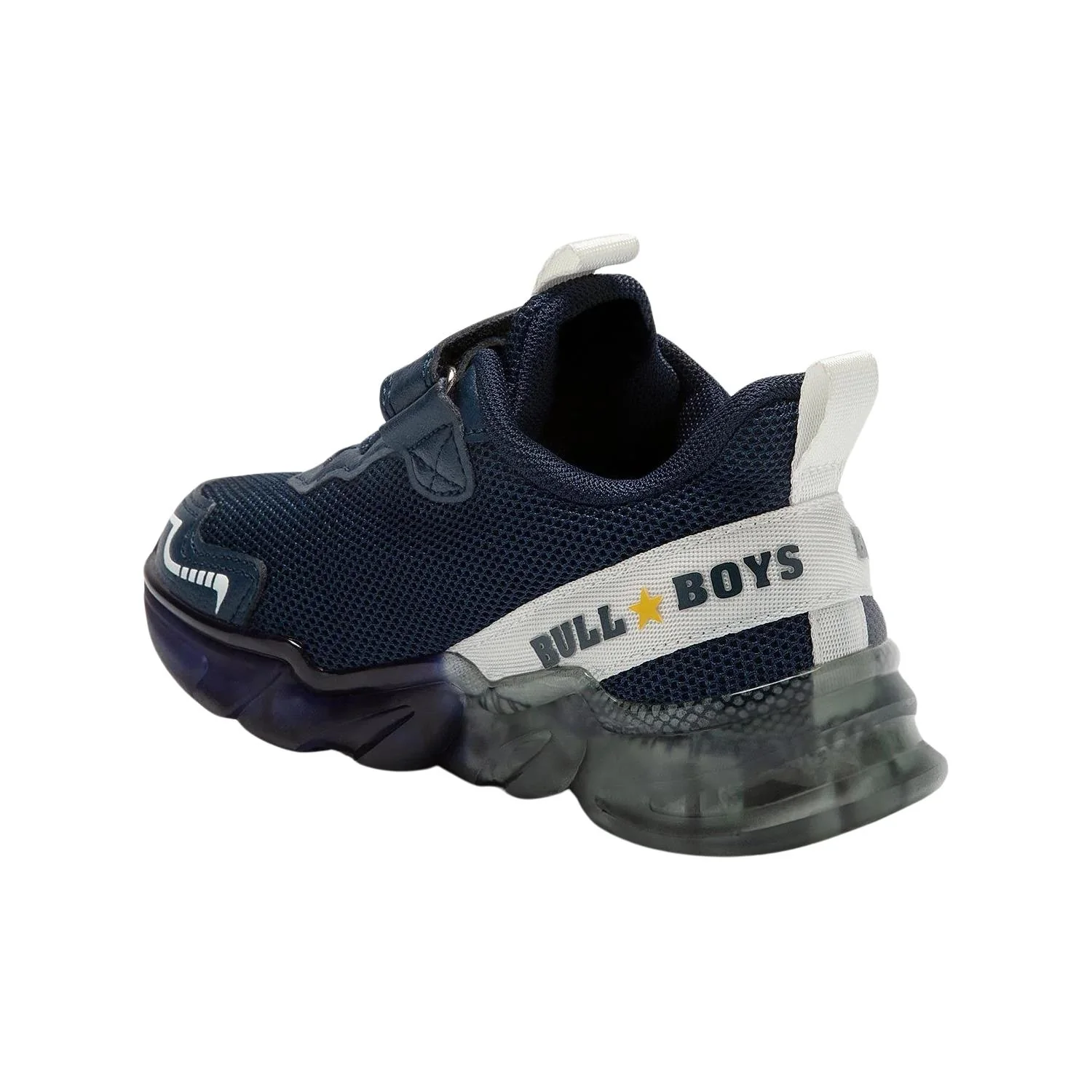 Bull Boys DNAL3360 (AE01) Spinosauro Navy Blue Dinosaur Light Up Trainers - Image 4