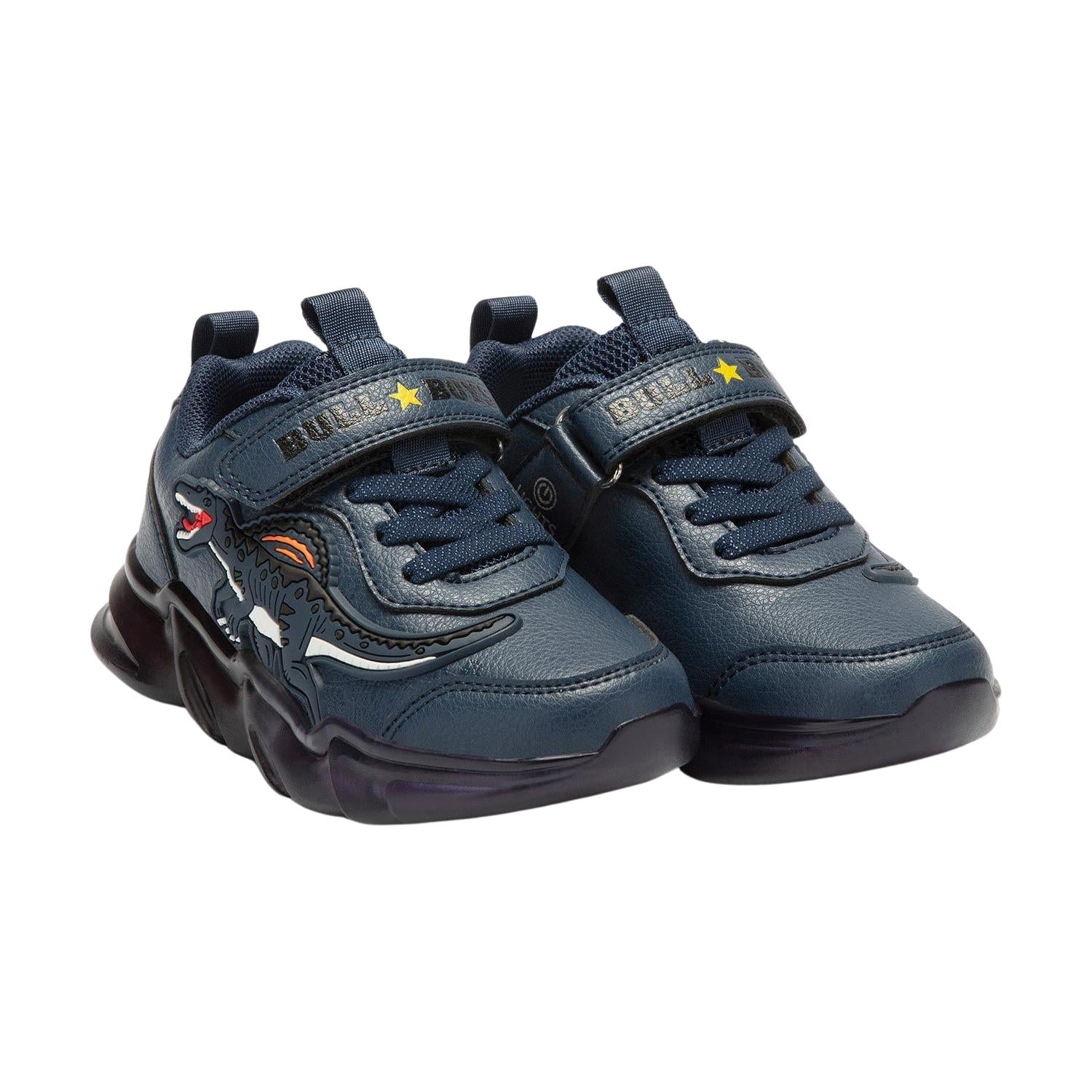 Bull Boys DNAL3396 (AE01) Spinosauro Blue Dinosaur Light Up Trainers - Image 47