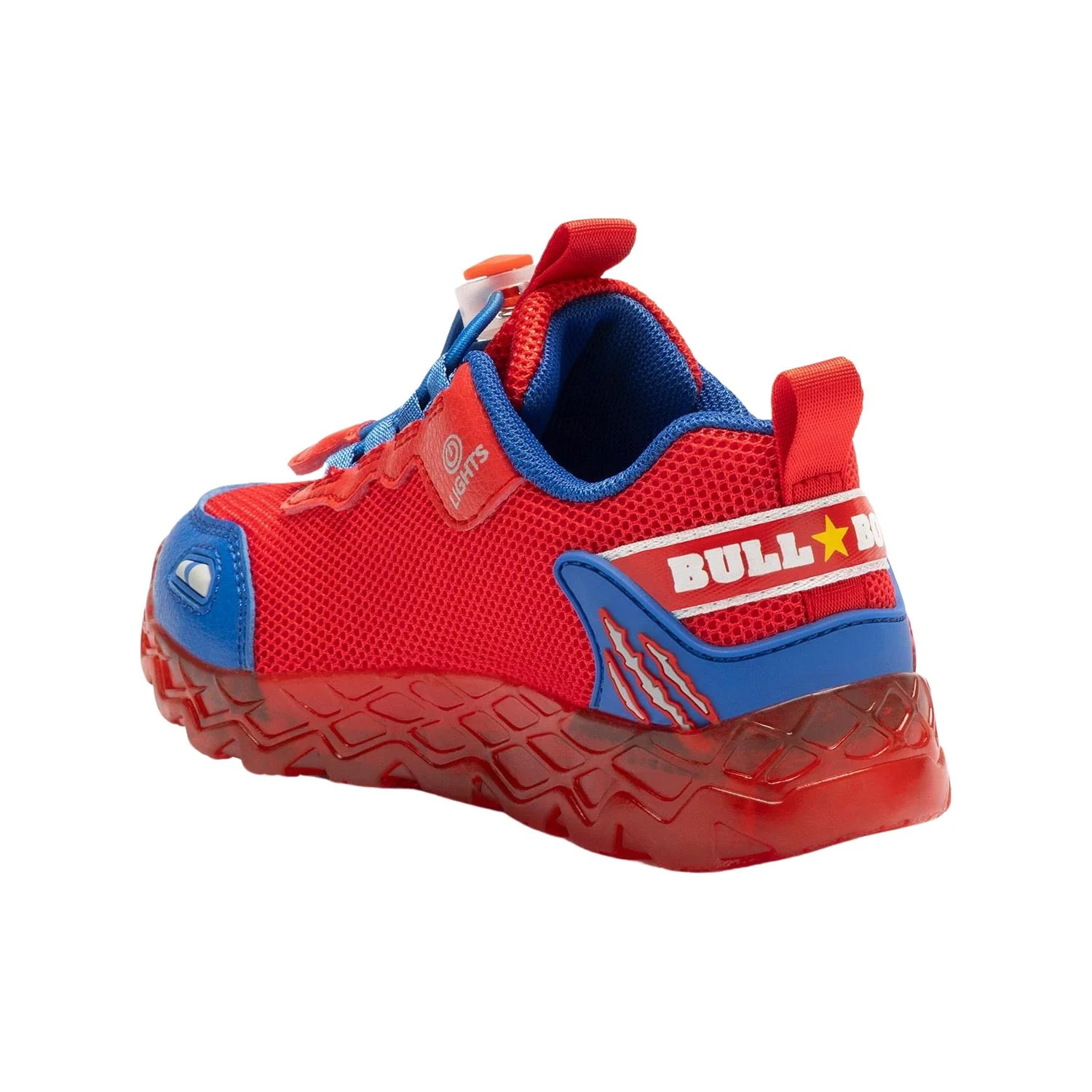 Bull Boys DNAL4501 Triceratopo Red Light Up Dinaosaur Mesh Trainers - Image 18