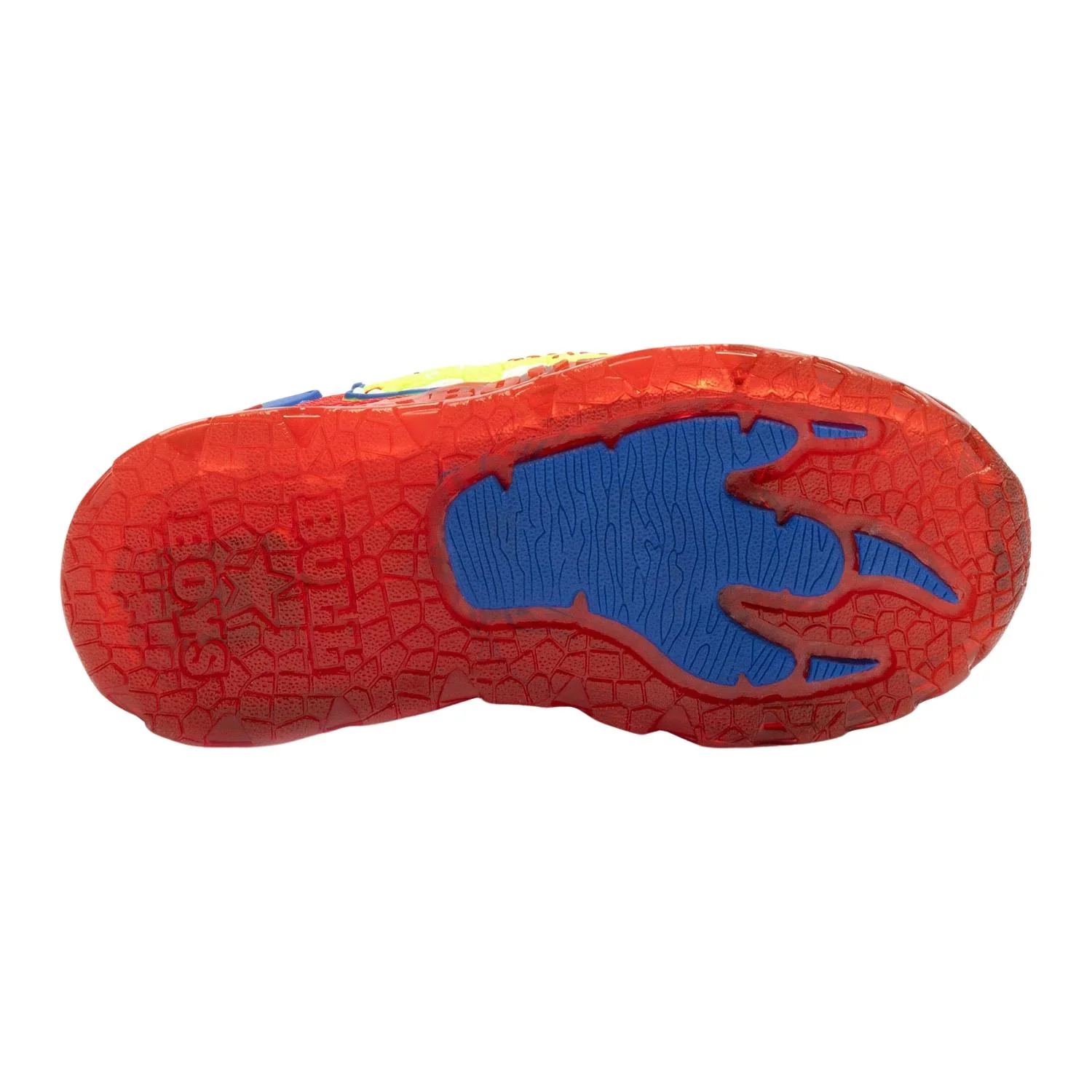 Bull Boys DNAL4501 Triceratopo Red Light Up Dinaosaur Mesh Trainers - Image 24