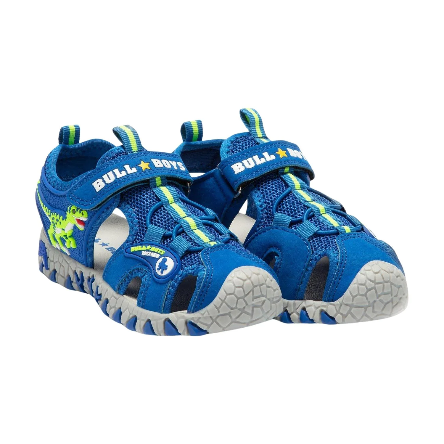 Bull Boys DNCL3144 (AEH3) Velociraptor Royal Blue Light Up Dinosaur Sandals - Image 6