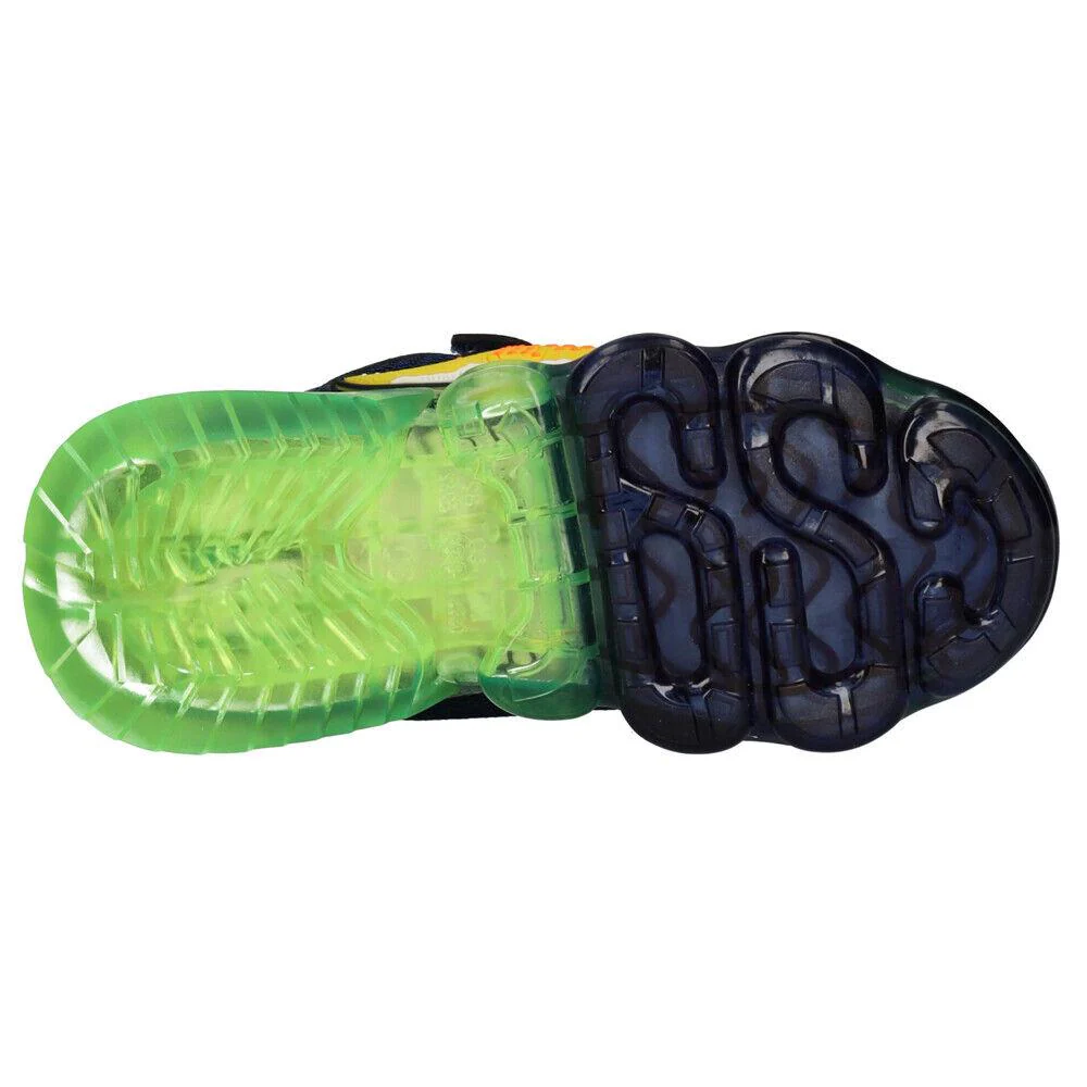 Bull Boys Triceratopo Lights Navy Dinosaur Light Up Trainers DNAL2205 (AE01) - Image 5