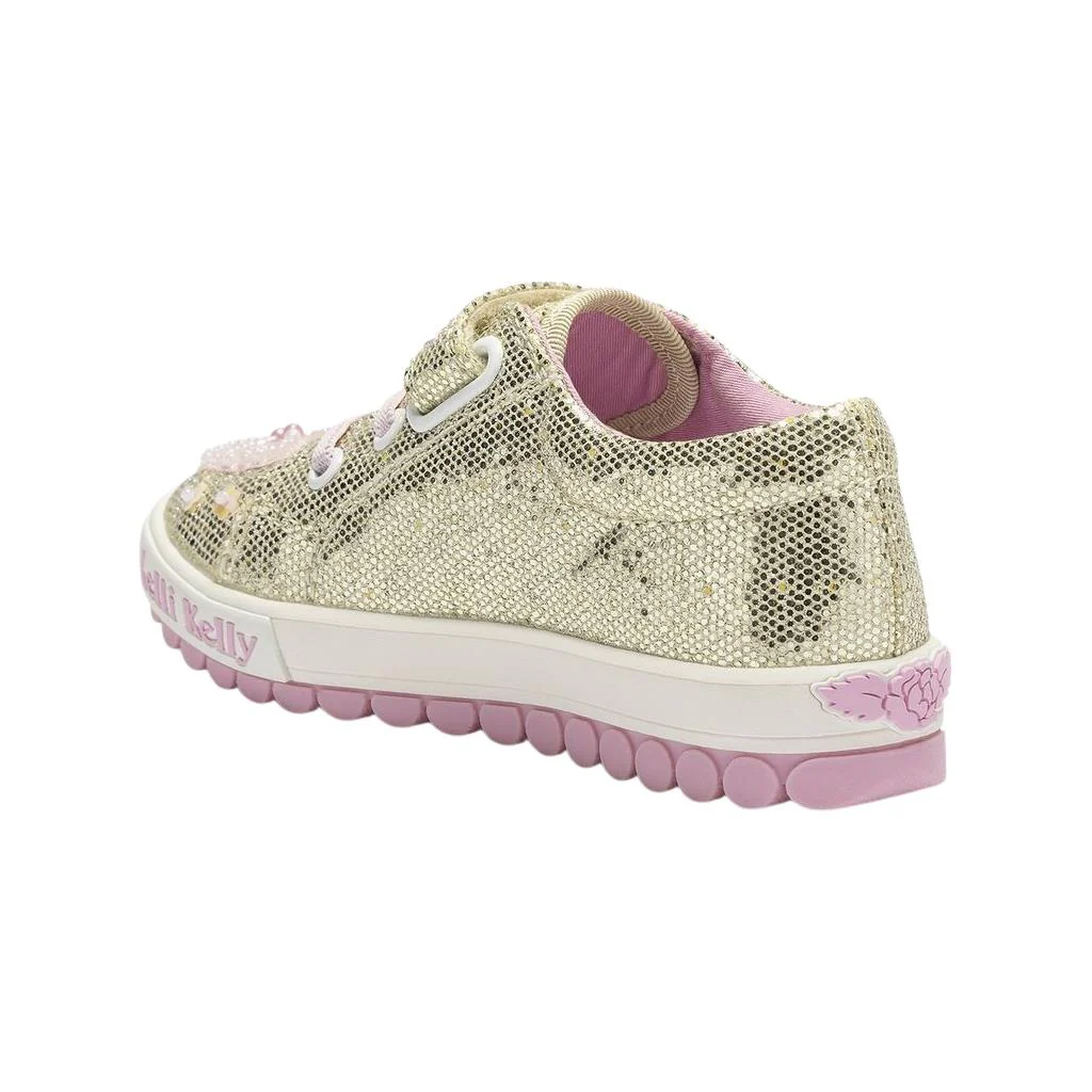 Lelli Kelly Emerald Glitter Canvas Trainers LK5421 - Image 5
