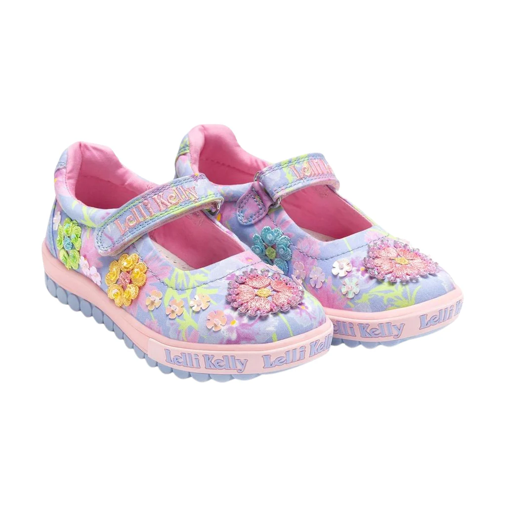 Lelli Kelly Girls LK4911 Eloise Canvas Dolly Shoes - Image 10