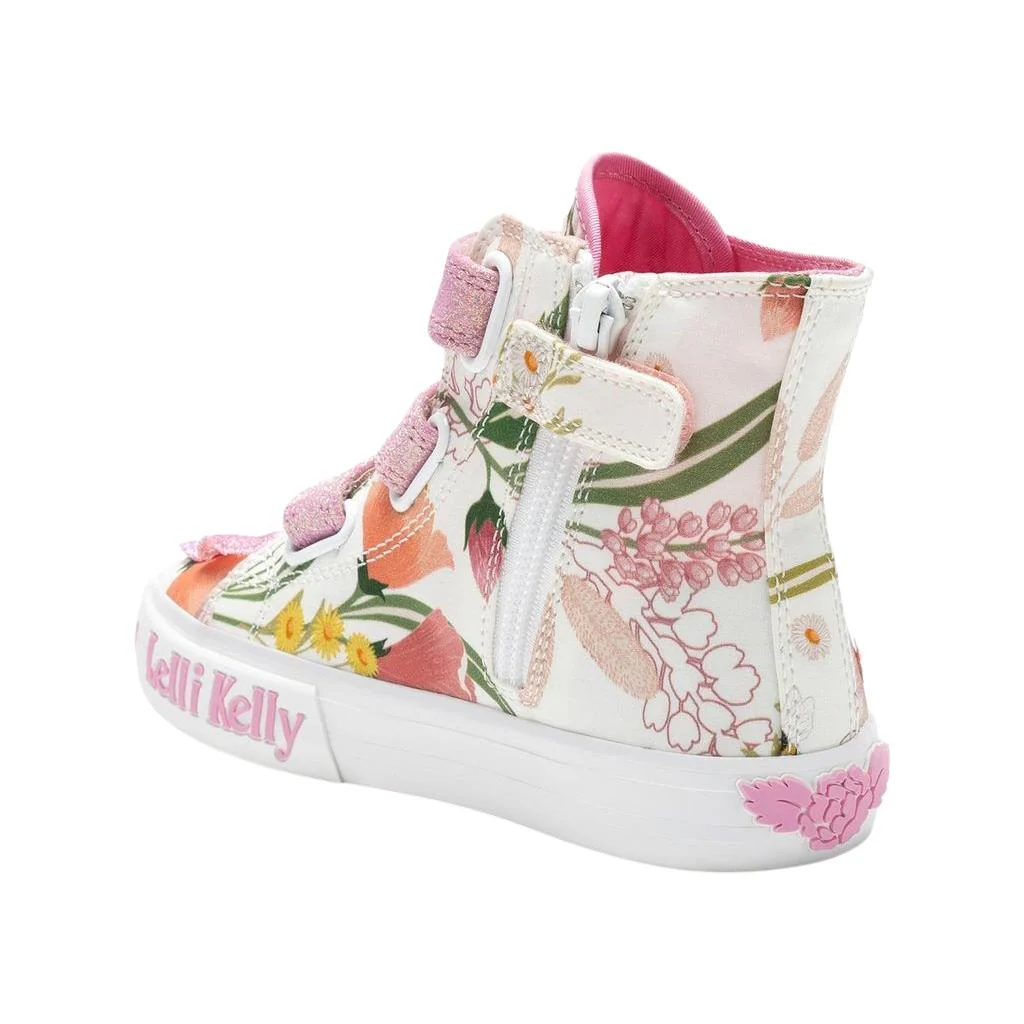 Lelli Kelly Girls LK4958 Carrie Butterfly Canvas Baseball Boots - Image 3