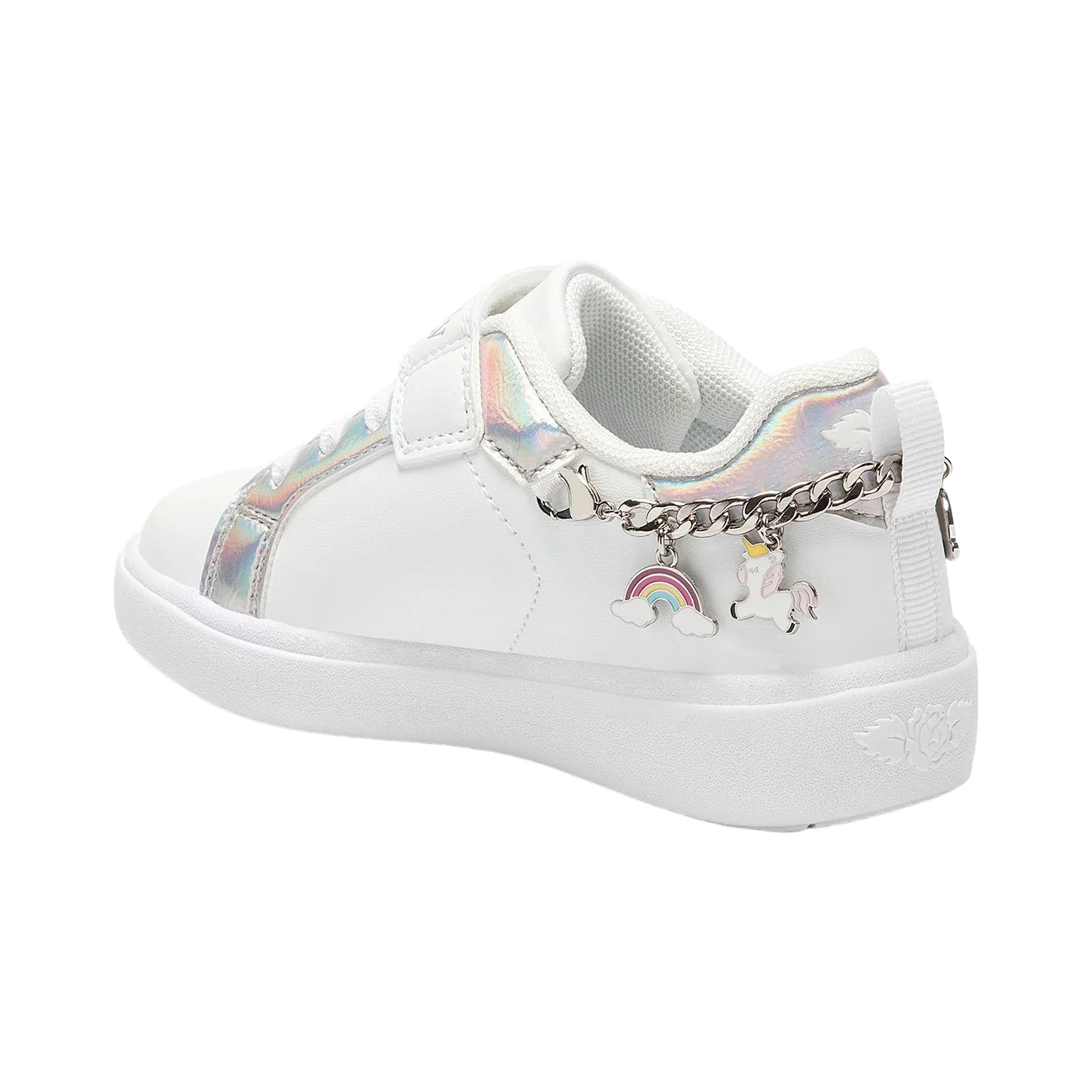 Lelli Kelly LK3410 Gioiello White Silver Bracelet Trainers - Image 3