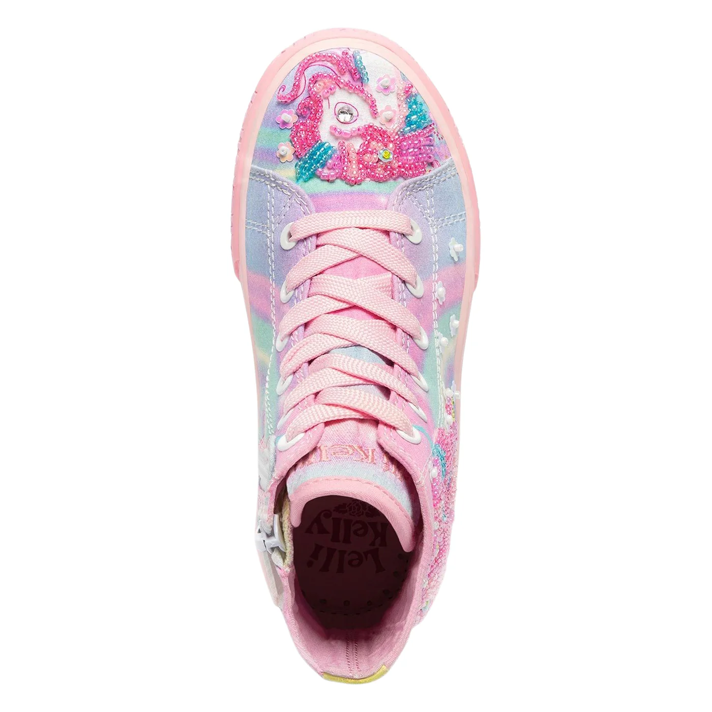 Lelli Kelly LK3488 (BX02) Unicorn Mid Multi Fantasia Baseball Boots - Image 4
