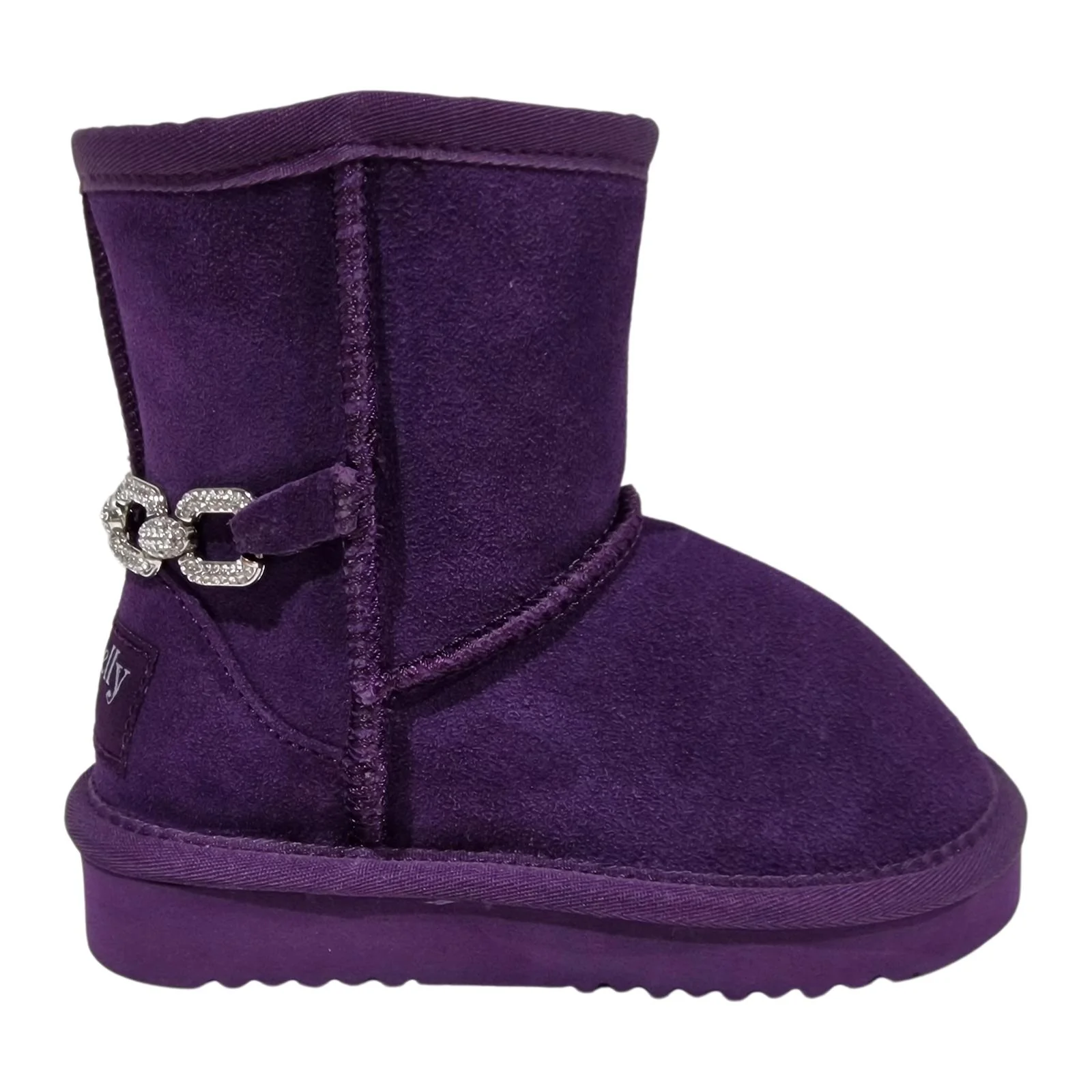 Lelli Kelly LK3767 (EW01) Clara Purple Suede Warm Lined Ankle Boots - Image 7