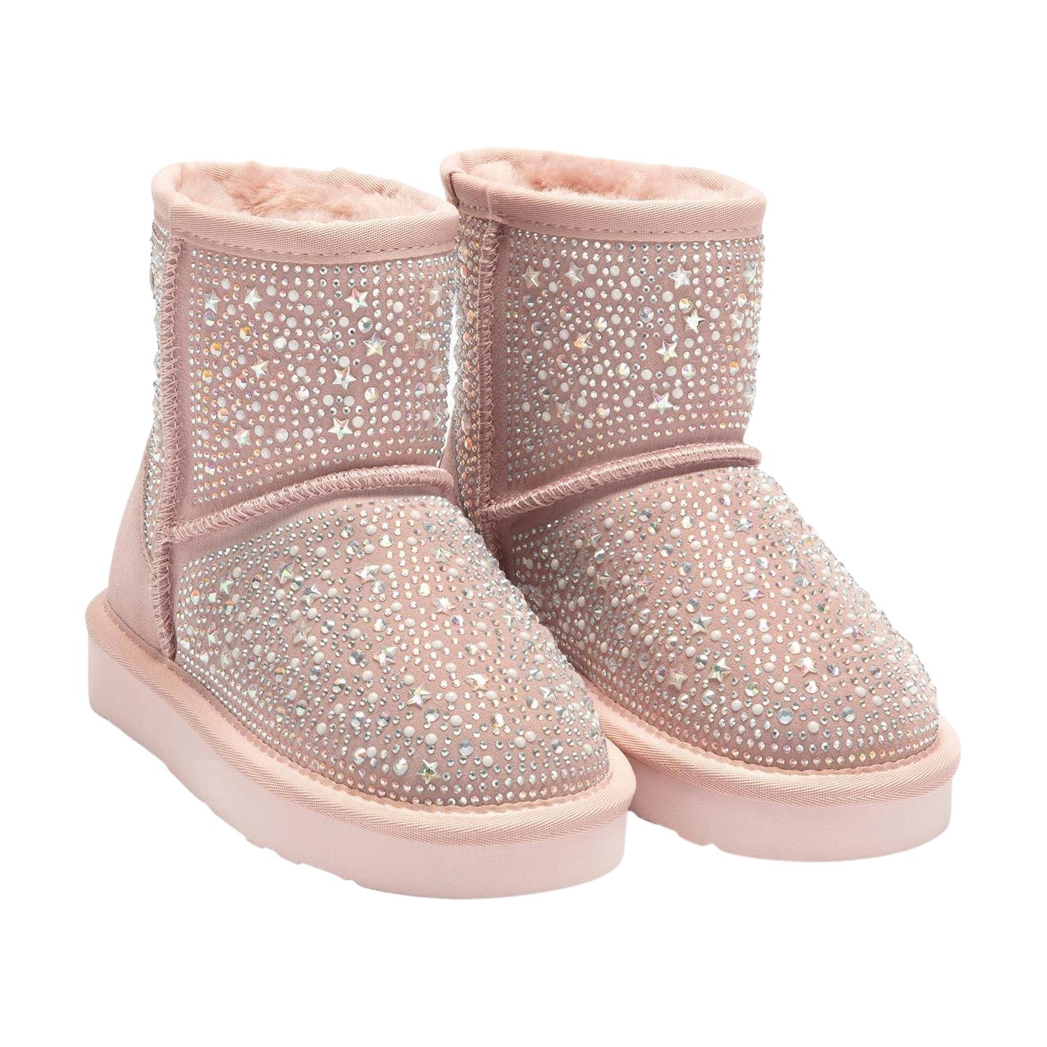 Lelli Kelly LK3770 (EC01) Olivia Rosa Pink Suede Diamante Warm Lined Boots - Image 31