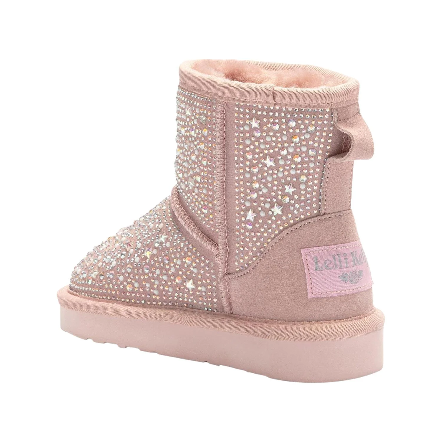 Lelli Kelly LK3770 (EC01) Olivia Rosa Pink Suede Diamante Warm Lined Boots - Image 48