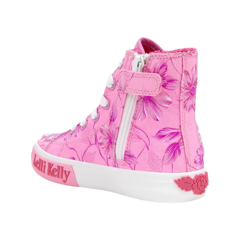 Lelli Kelly LK3852 (RO02) Brooke Pink Fantasy Warm Lined Baseball Boots - Image 4