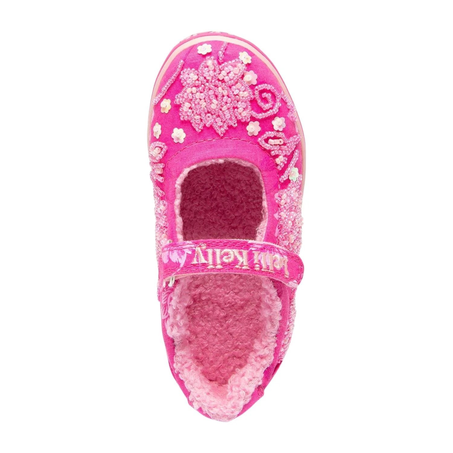 Lelli Kelly LK3854 (BN02) Megan Fuxia Pink Warm Lined Canvas - Image 4