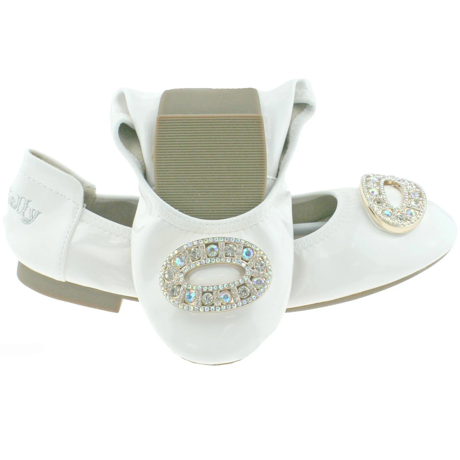 Lelli Kelly LK4106 (AA01) Bianco Patent Magiche Shoes - Image 14