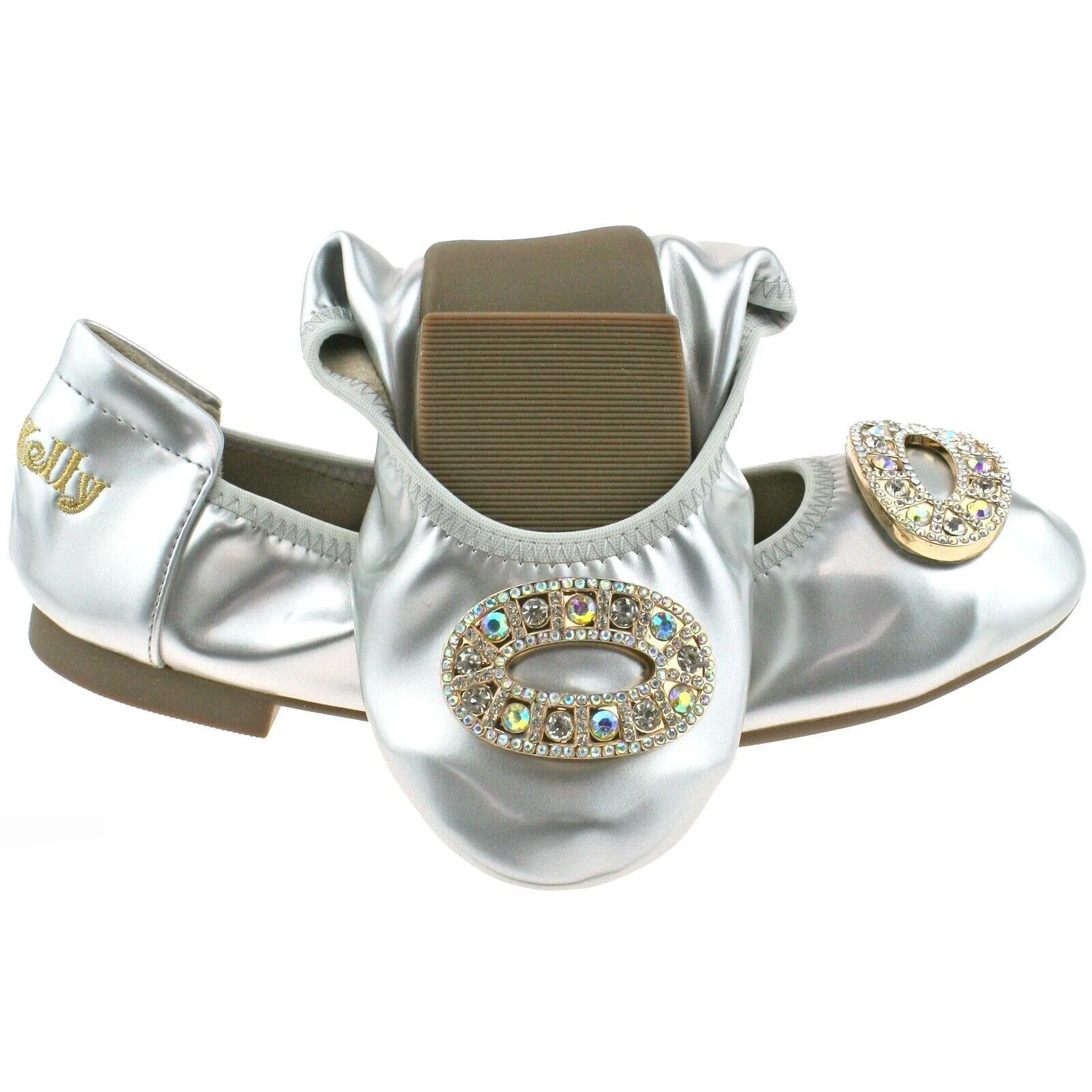 Lelli Kelly LK4106 (AH01) Argento Patent Magiche Shoes - Image 4