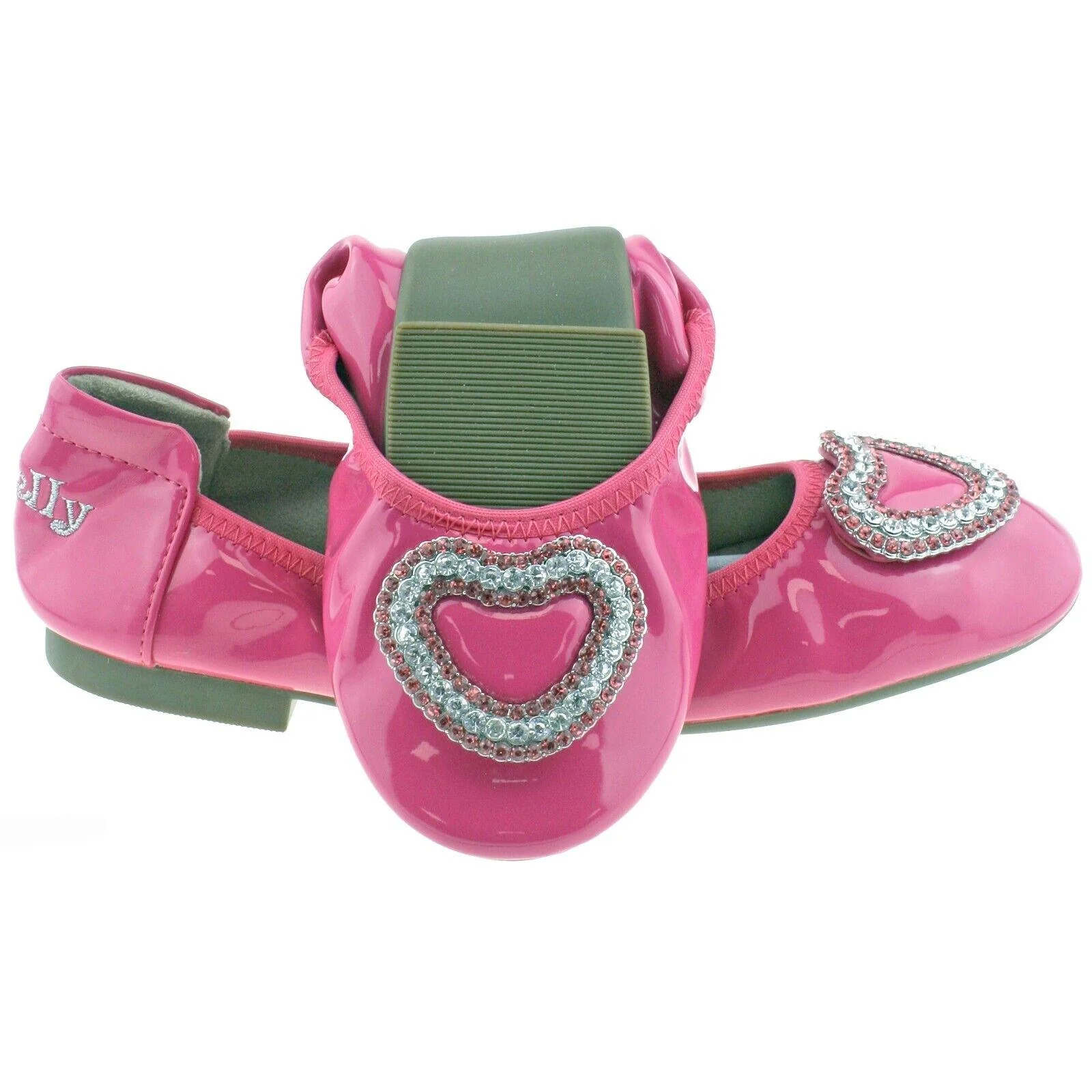 Lelli Kelly LK4108 (AN01) Fuxia Patent Heart Magiche Shoes - Image 12