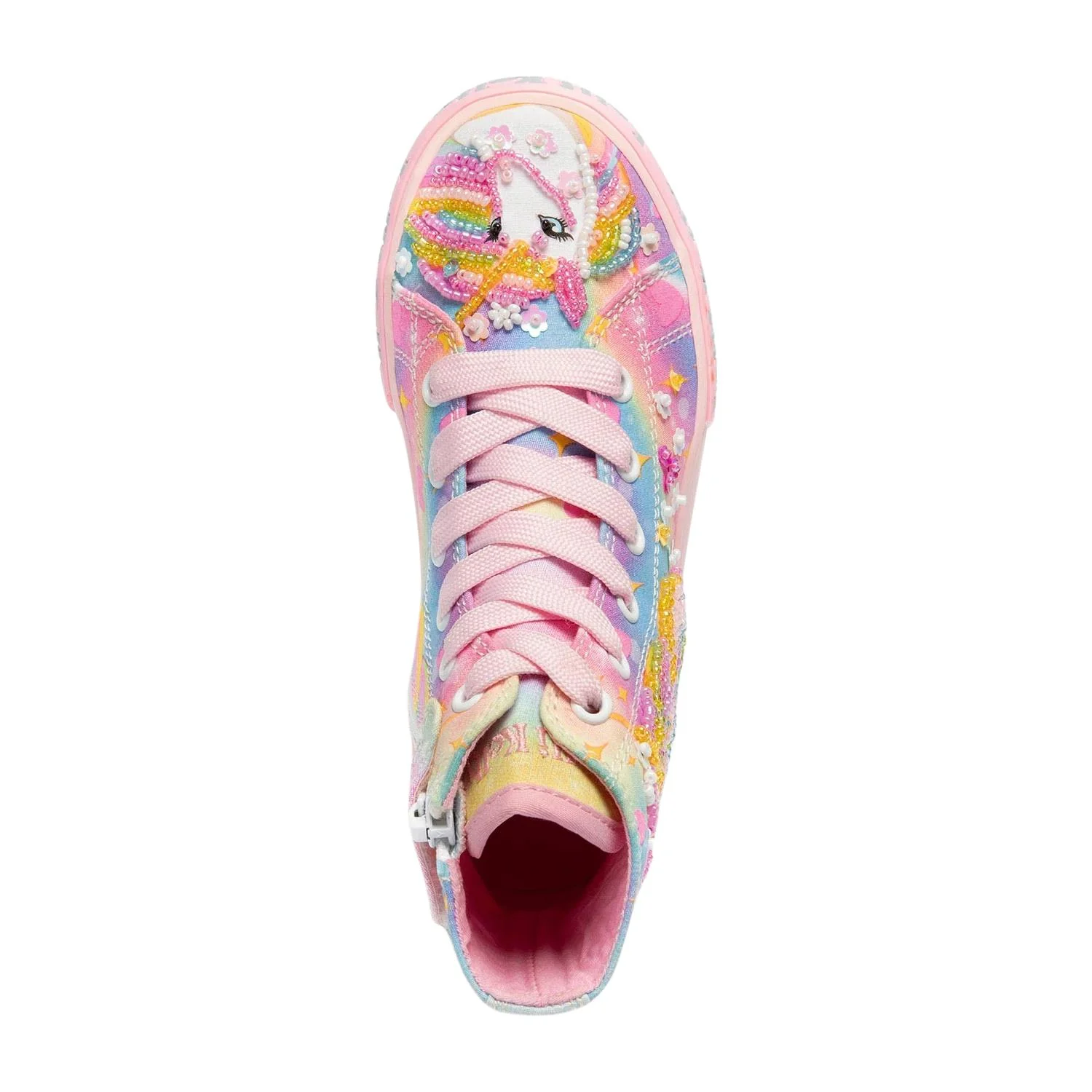 Lelli Kelly LK4150 (RO02) Unicorn Rainbow Rosa Fantasia Unicorn Baseball Boots - Image 4