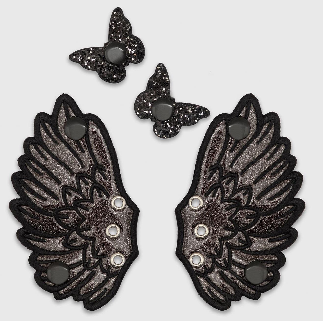 Lelli Kelly LK4544 (SB01) Ali Di Fata Black Glitter Wings Ankle Boot - Image 27