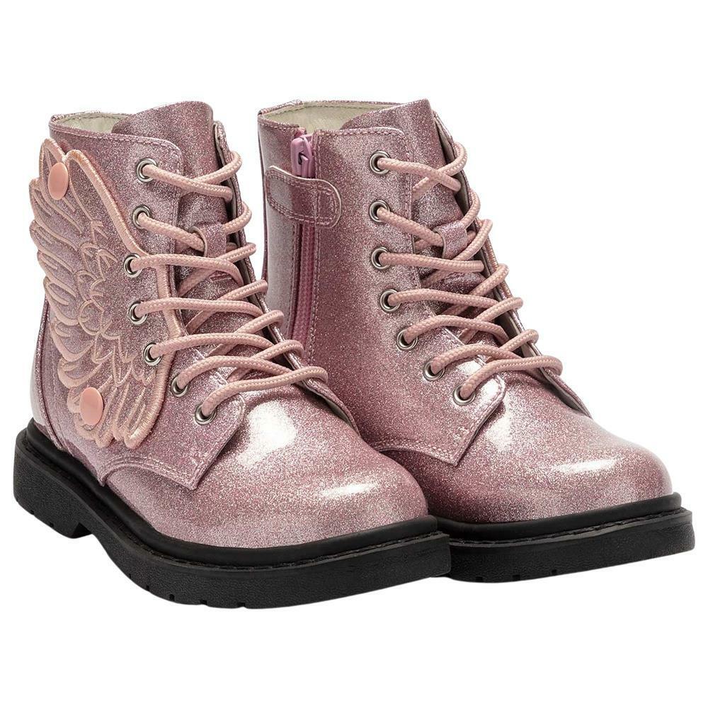 Lelli Kelly LK4544 (SC01) Ali Di Fata Rosa Glitter Wings Ankle Boot - Image 8