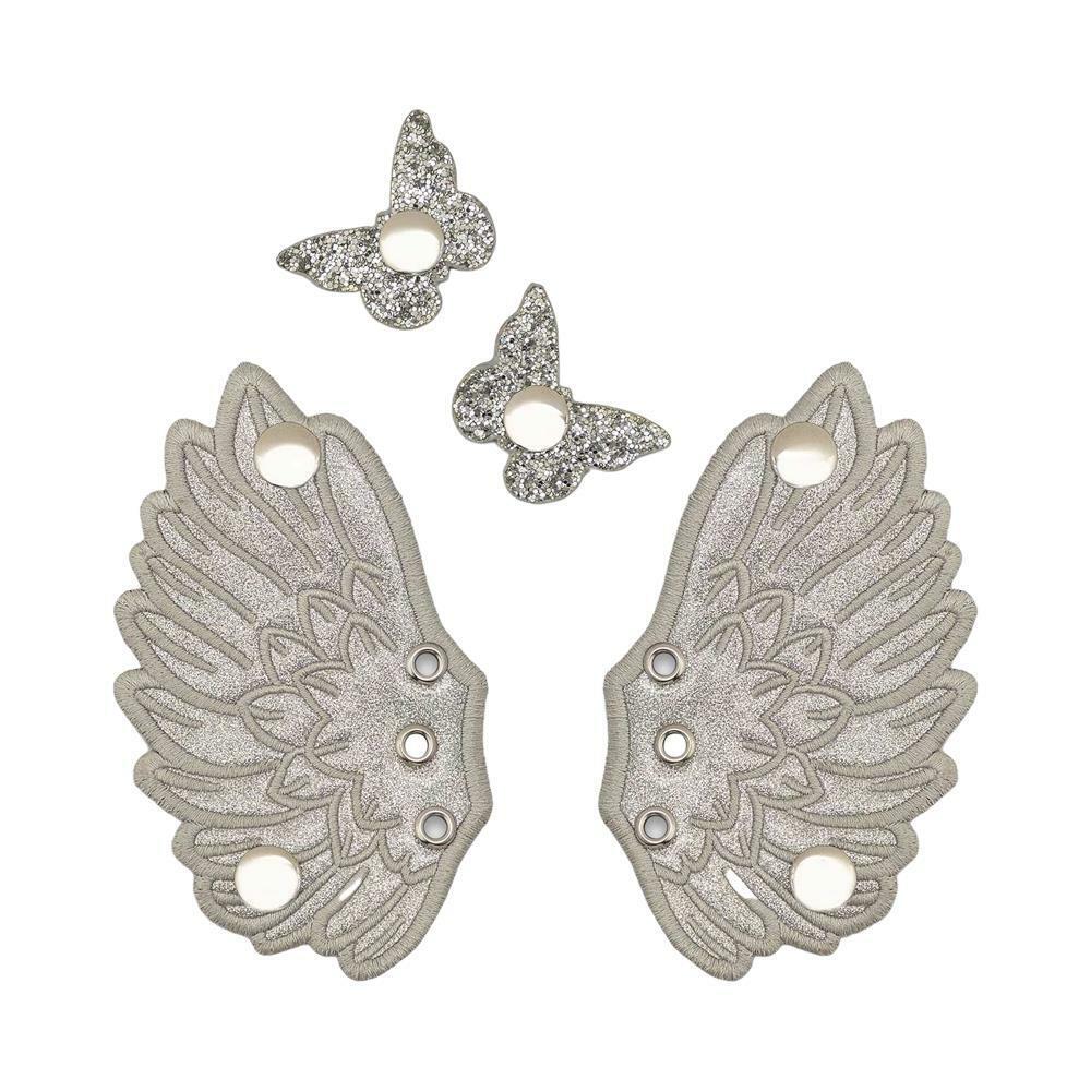 Lelli Kelly LK4544 (SH02) Ali Di Fata Argento Glitter Wings Ankle Boot - Image 5