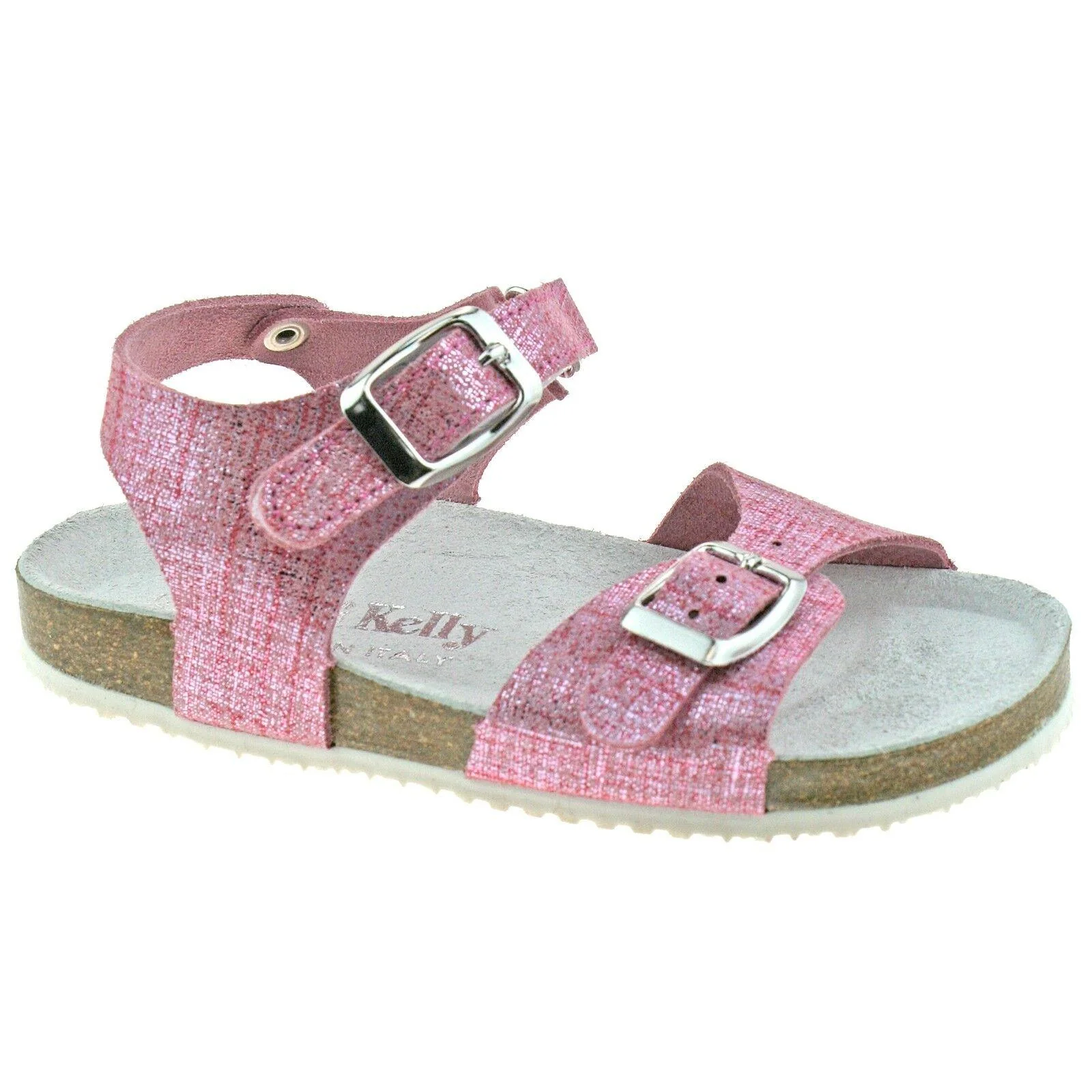 Lelli Kelly LK4584 (GC01) Rosa Glitter Pelle Lara Adjustable Strap Sandals - Image 10