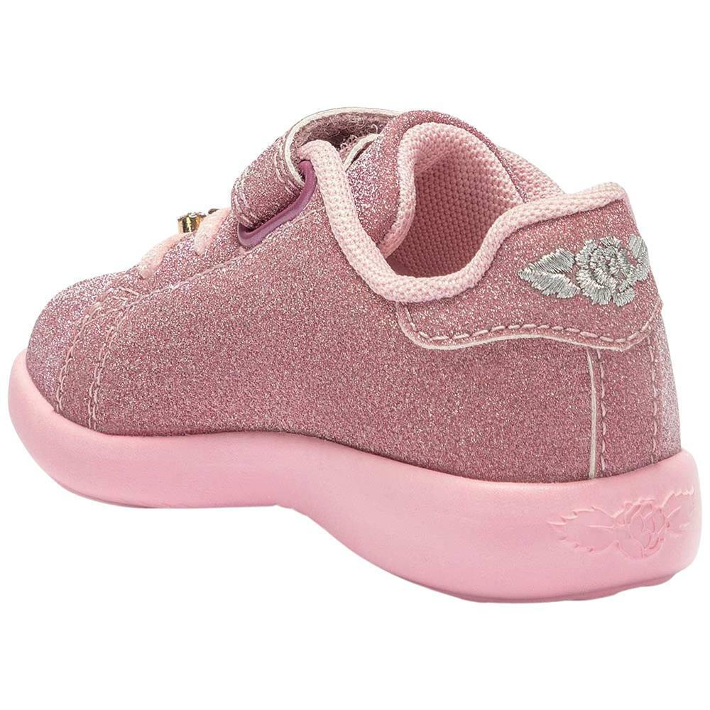 Lelli Kelly LK4800 (LC01) Sarah Rosa Glitter Teddy Shoes - Image 3