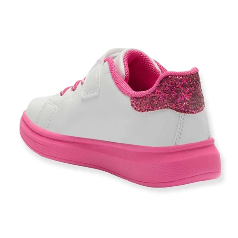 Lelli Kelly LK4826 (AA63) Mille Stelle White/Fuxia Interchangeable Tutu Trainer - Image 45
