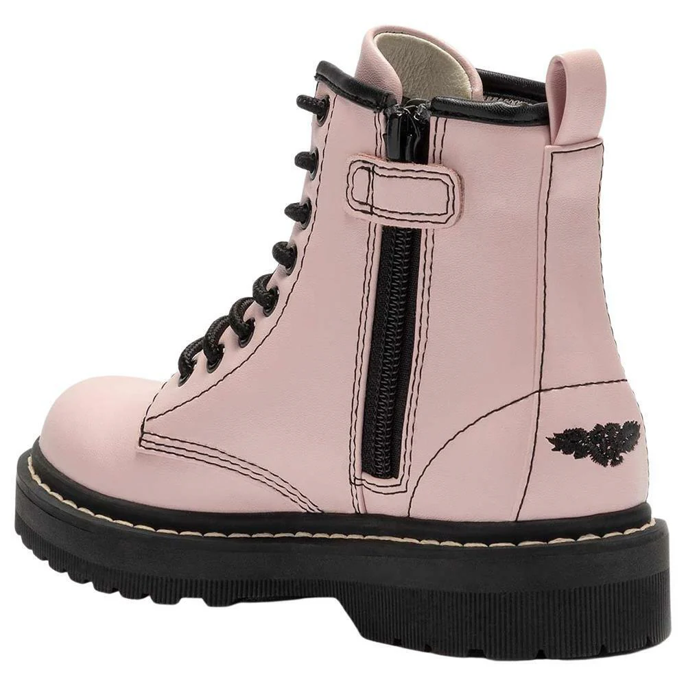 Lelli Kelly LK5550 (AC02) Doris Rosa Pink Side Zip Ankle Boots - Image 3