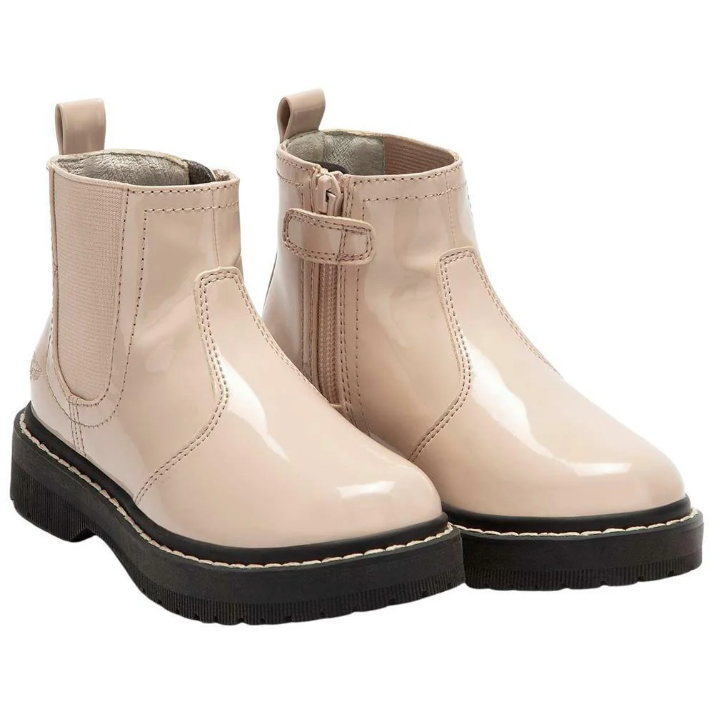 Lelli Kelly LK5552 (FCH6) Ruth Nude Vernice Patent Ankle Boot - Image 6