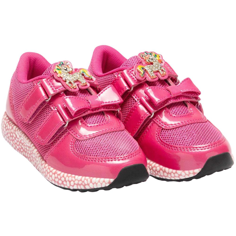 Lelli Kelly LK5900 (FN01) Pop Corn Fuxia Vernice Trainers - Image 47