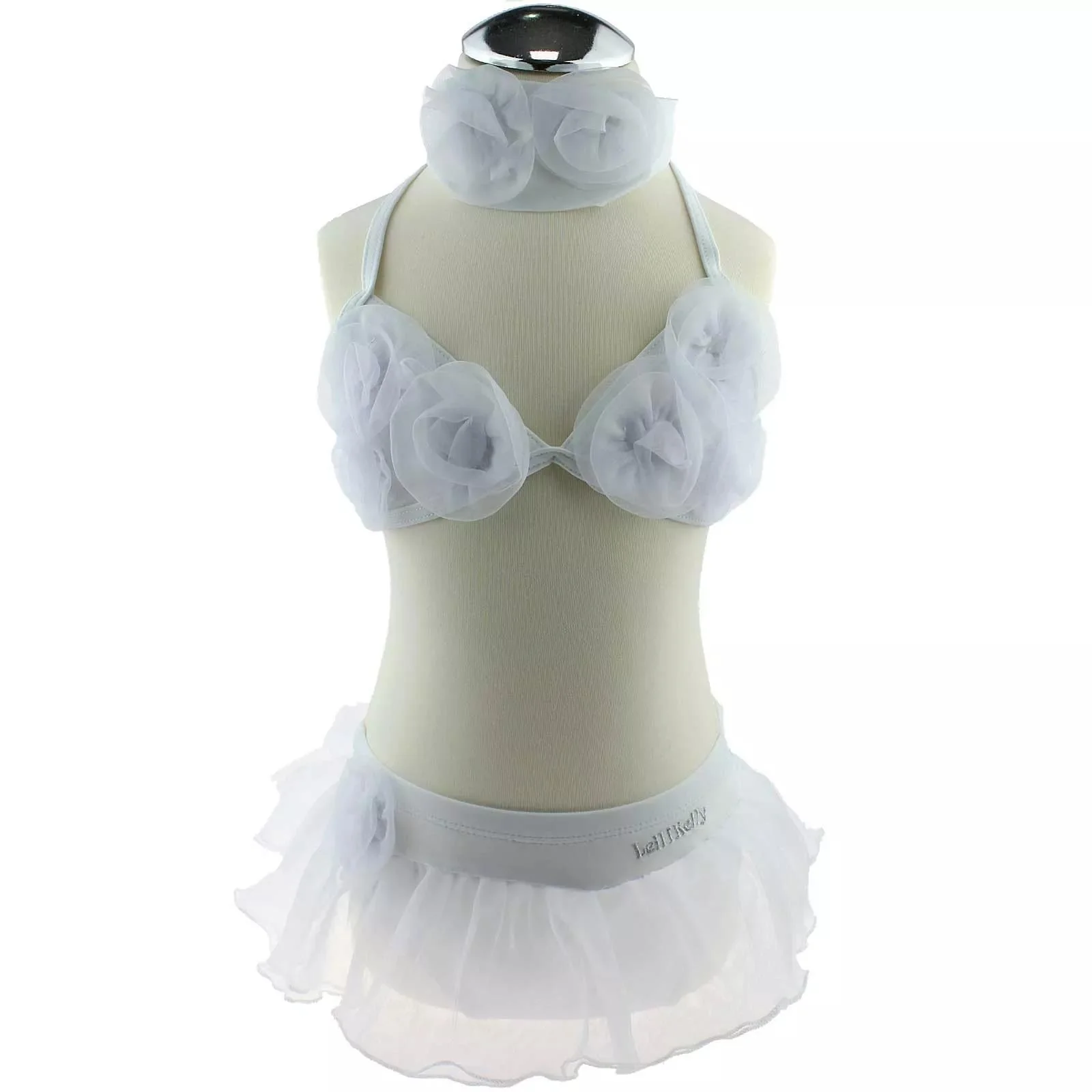 Lelli Kelly LK7984 (AA01) White Bikini Beach Set - Image 4