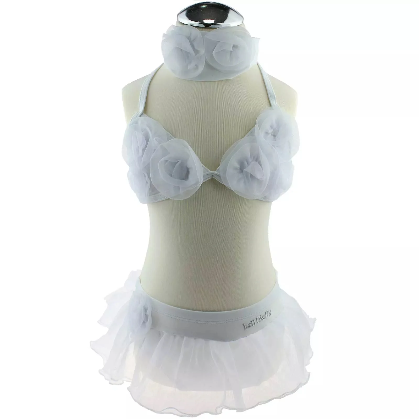 Lelli Kelly LK7984 (AA01) White Bikini Beach Set - Image 5