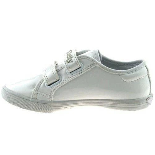 Lelli Kelly LK8199 (DA01) White Patent Lily School Pumps - Image 104