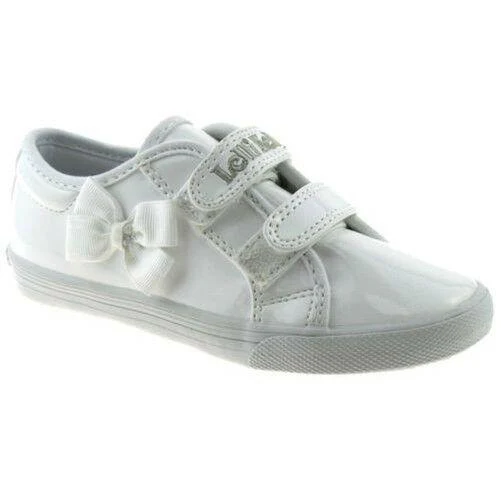 Lelli Kelly LK8199 (DA01) White Patent Lily School Pumps - Image 163