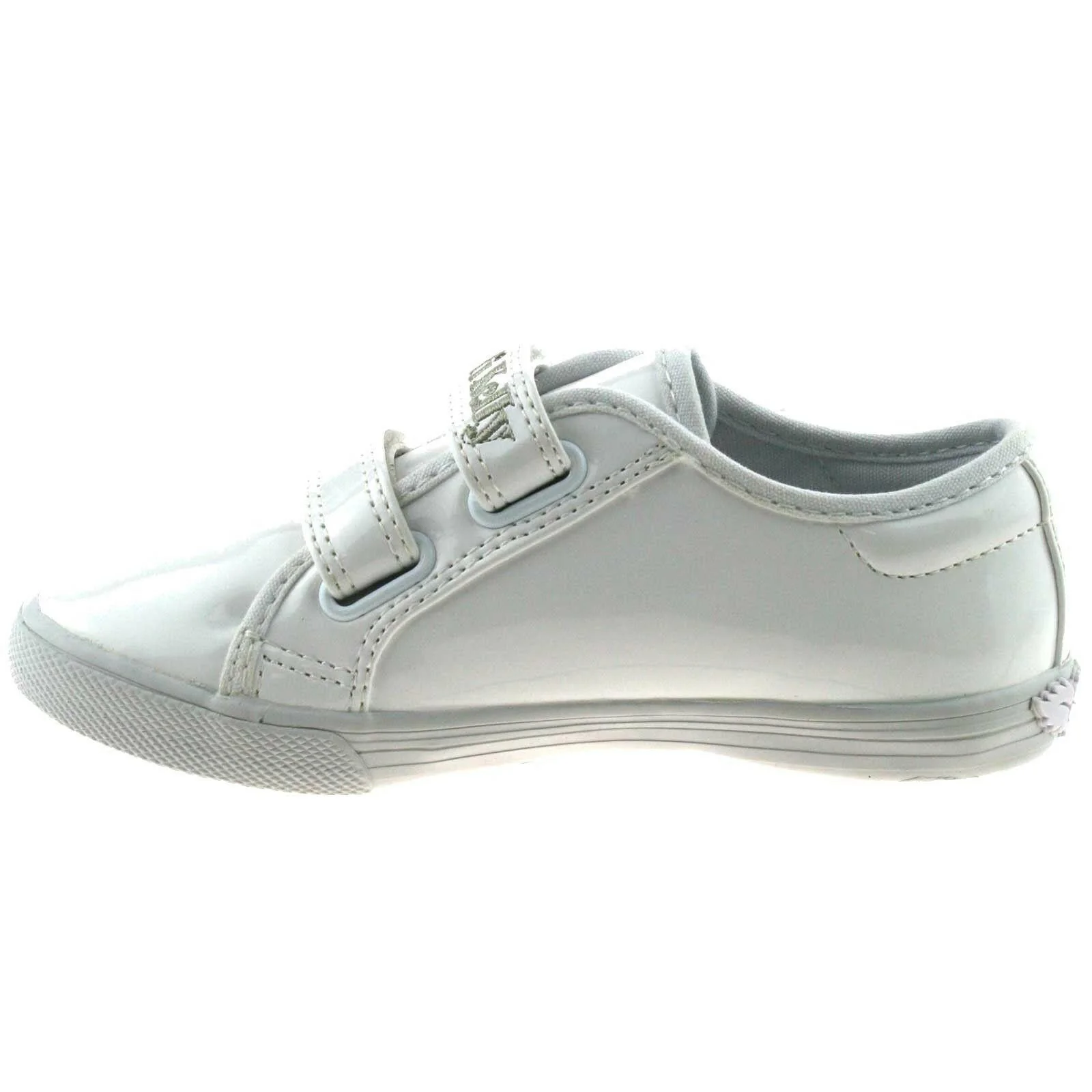 Lelli Kelly LK8199 (DA01) White Patent Lily School Pumps - Image 7