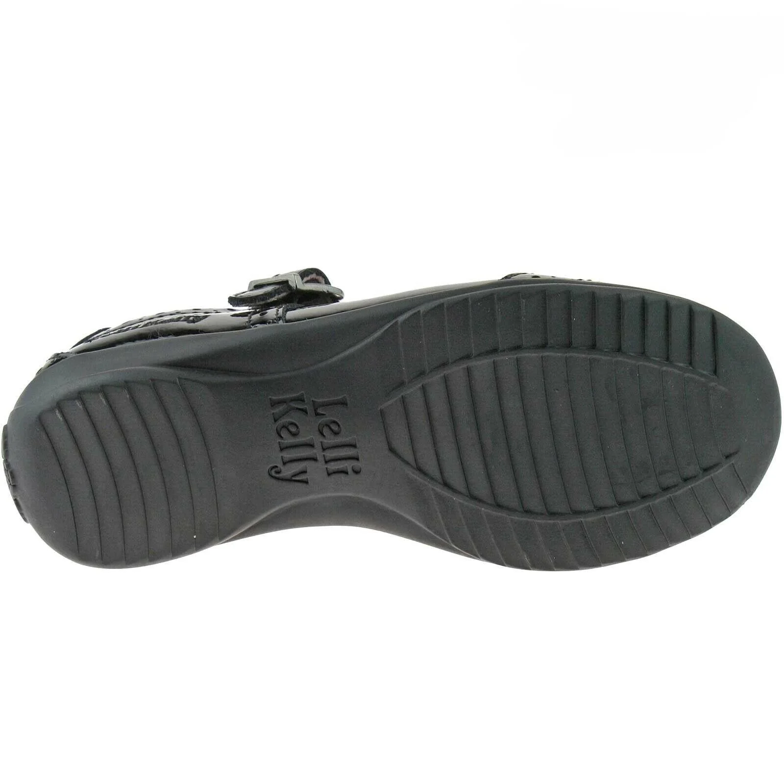 Lelli Kelly LK8216 (DB01) Jennette Black Patent T-Bar School Shoes F Width - Image 88