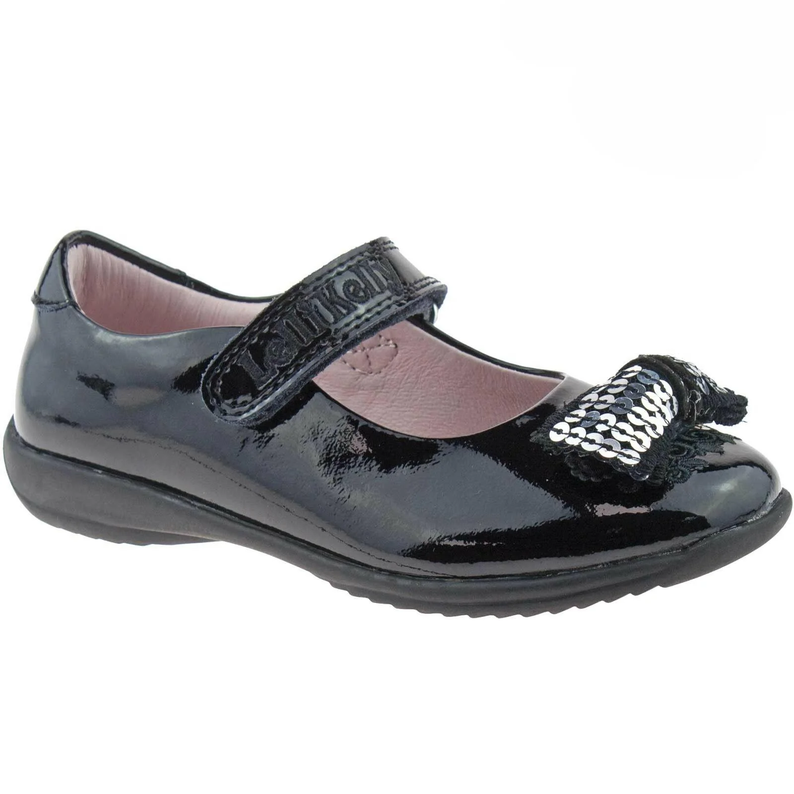 Lelli Kelly LK8244 (DB01) Black Patent Adele School Shoes G Width - Image 17