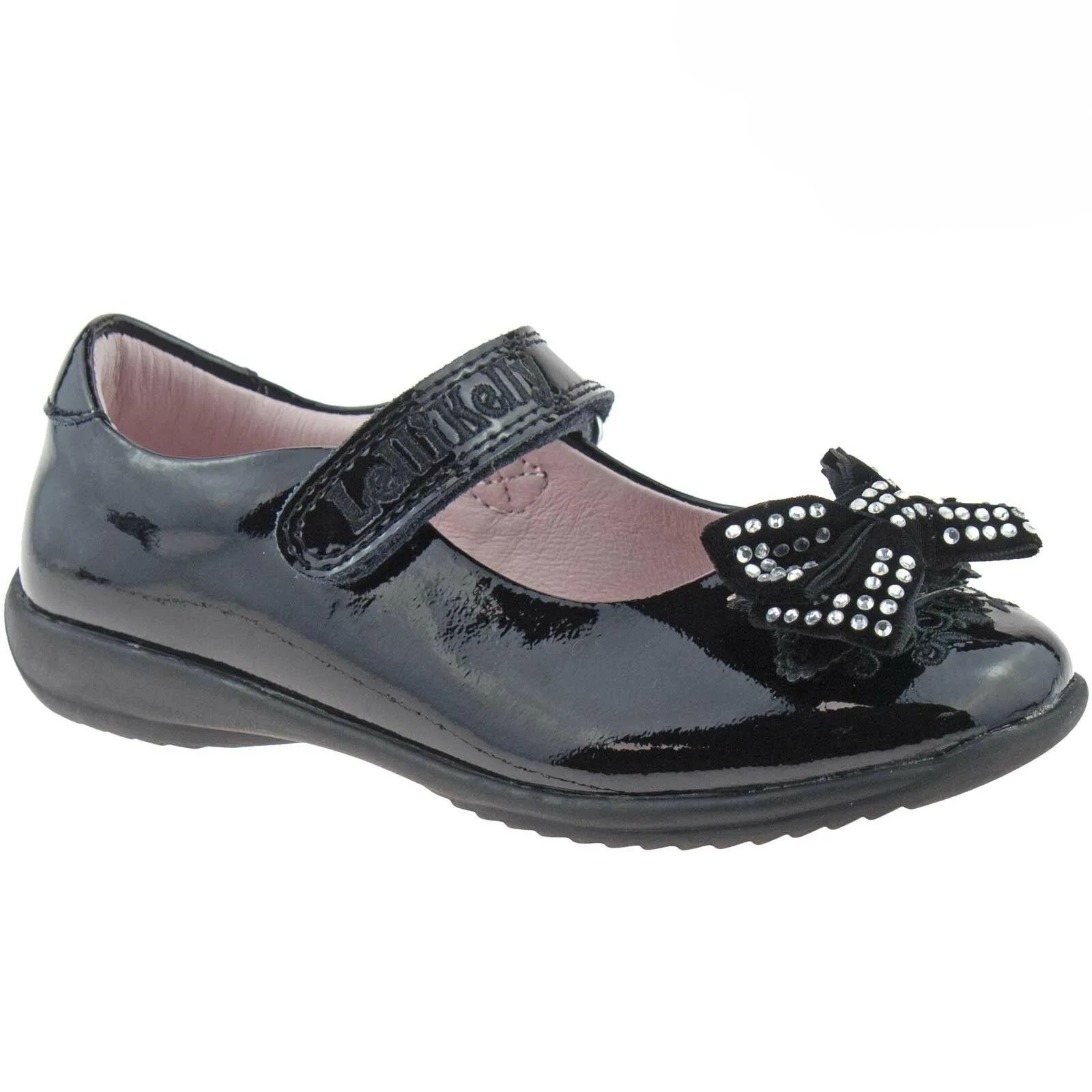 Lelli Kelly LK8244 (DB01) Black Patent Adele School Shoes G Width - Image 22