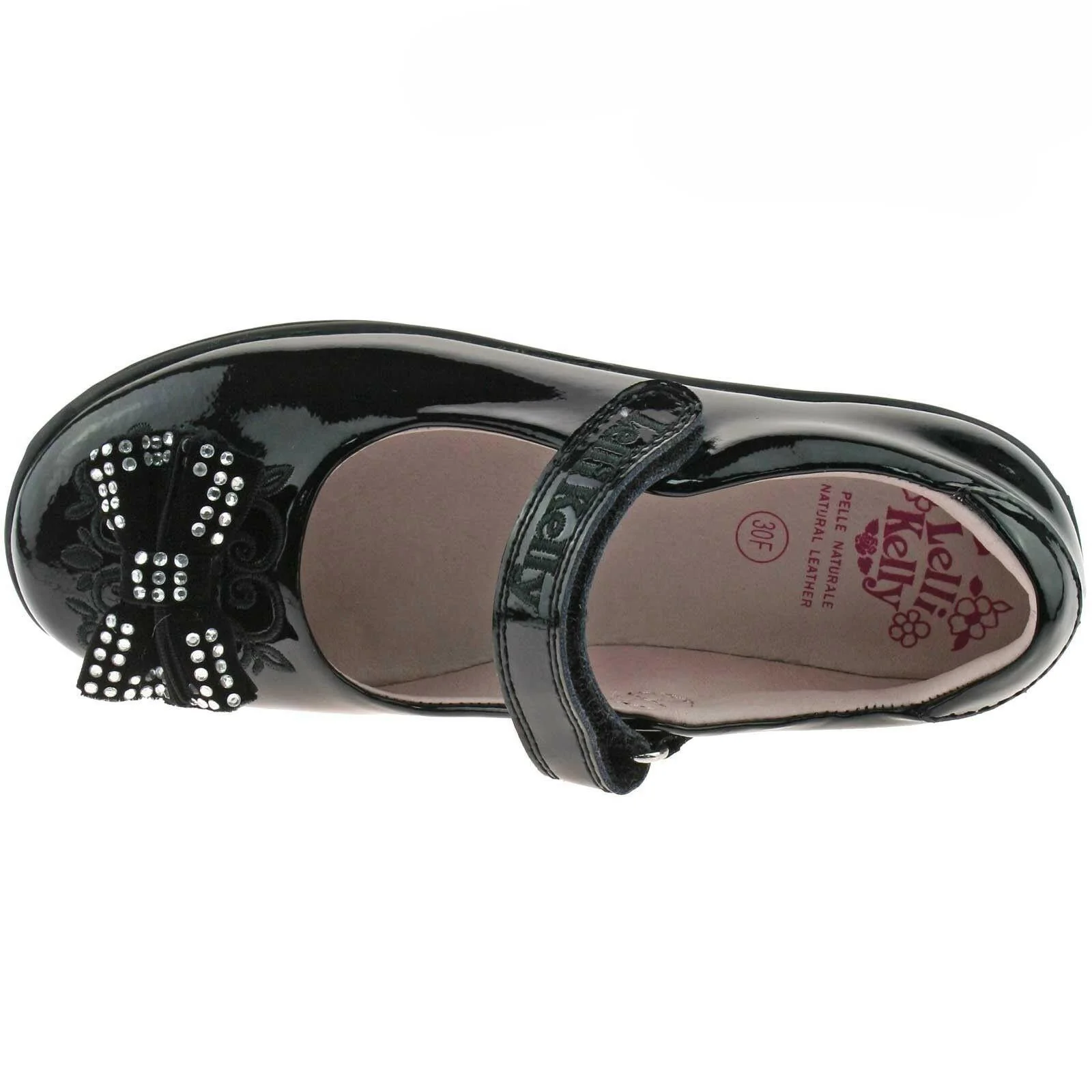 Lelli Kelly LK8244 (DB01) Black Patent Adele School Shoes G Width - Image 4