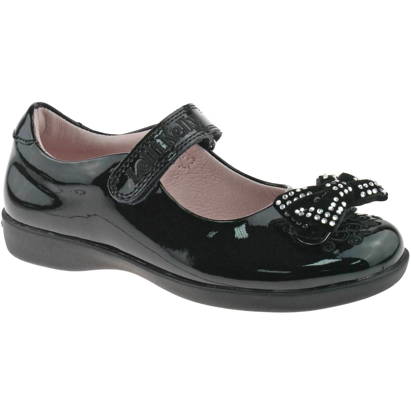 Lelli Kelly LK8244 (DB01) Black Patent Adele School Shoes G Width - Image 41