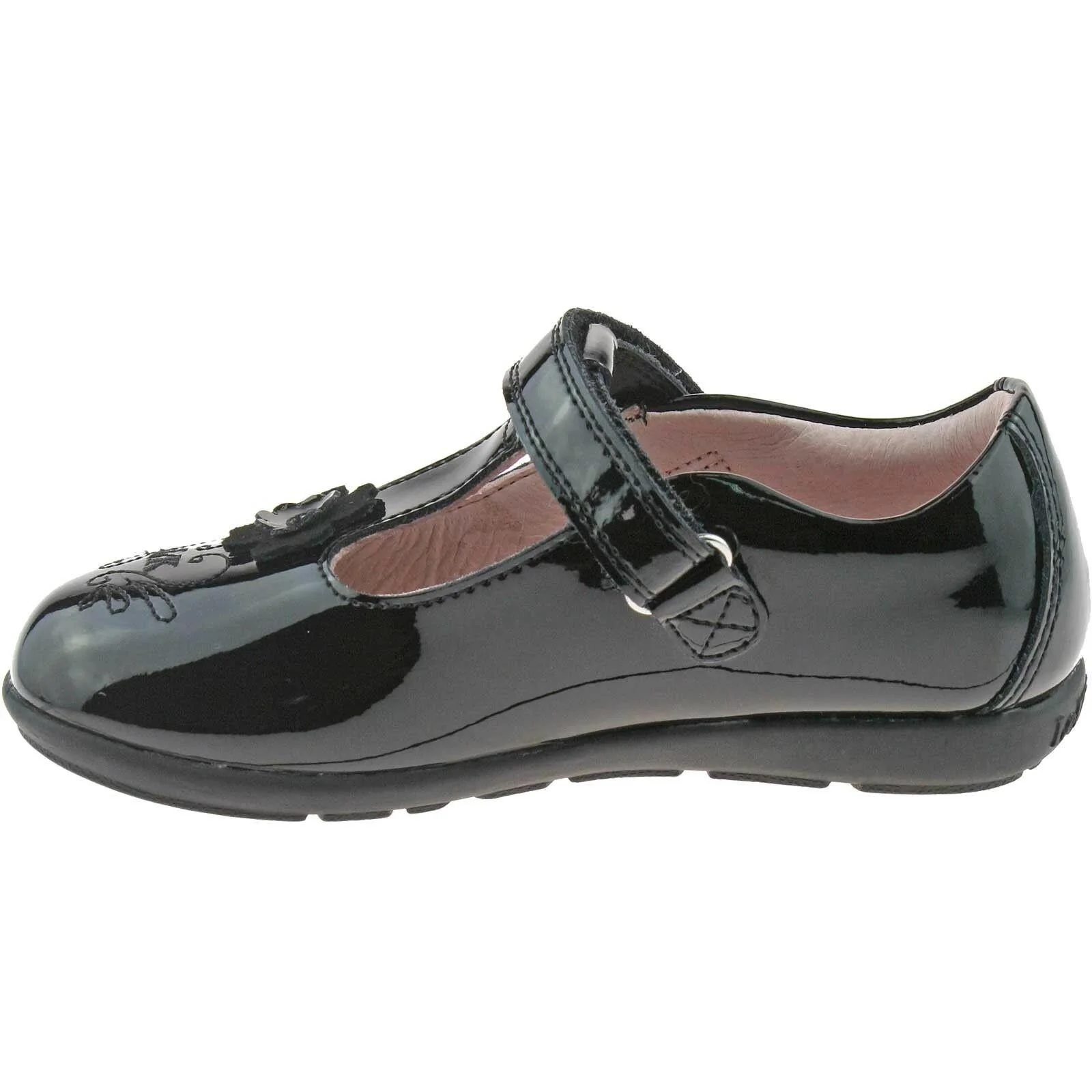 Lelli Kelly LK8255 (DB01) Black Patent Arianna T-Bar School Shoes G Fitting - Image 12