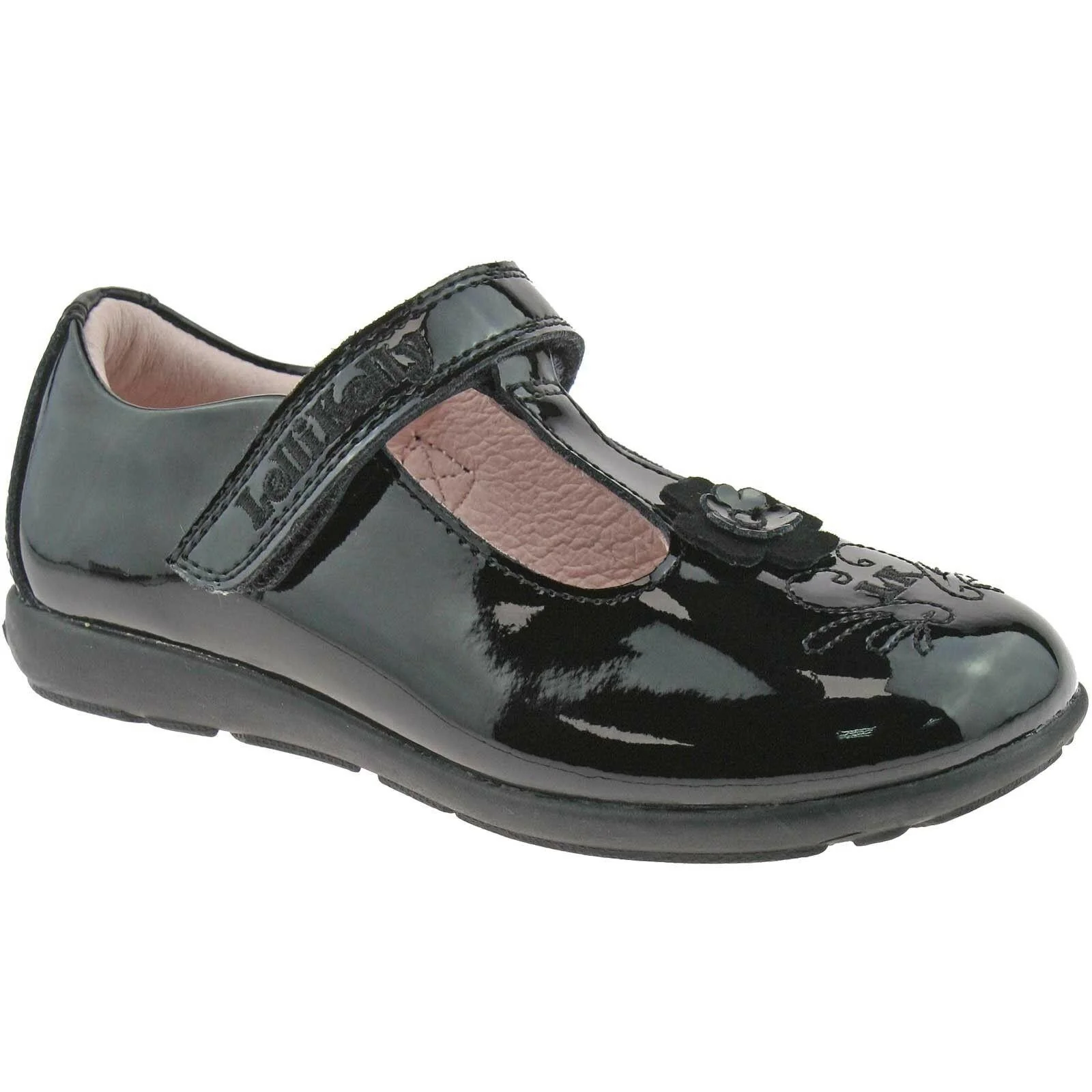 Lelli Kelly LK8255 (DB01) Black Patent Arianna T-Bar School Shoes G Fitting - Image 14