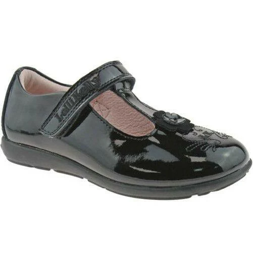 Lelli Kelly LK8255 (DB01) Black Patent Arianna T-Bar School Shoes G Fitting - Image 34