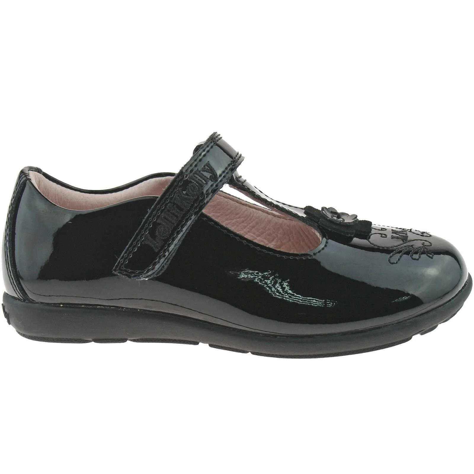 Lelli Kelly LK8255 (DB01) Black Patent Arianna T-Bar School Shoes G Fitting - Image 9