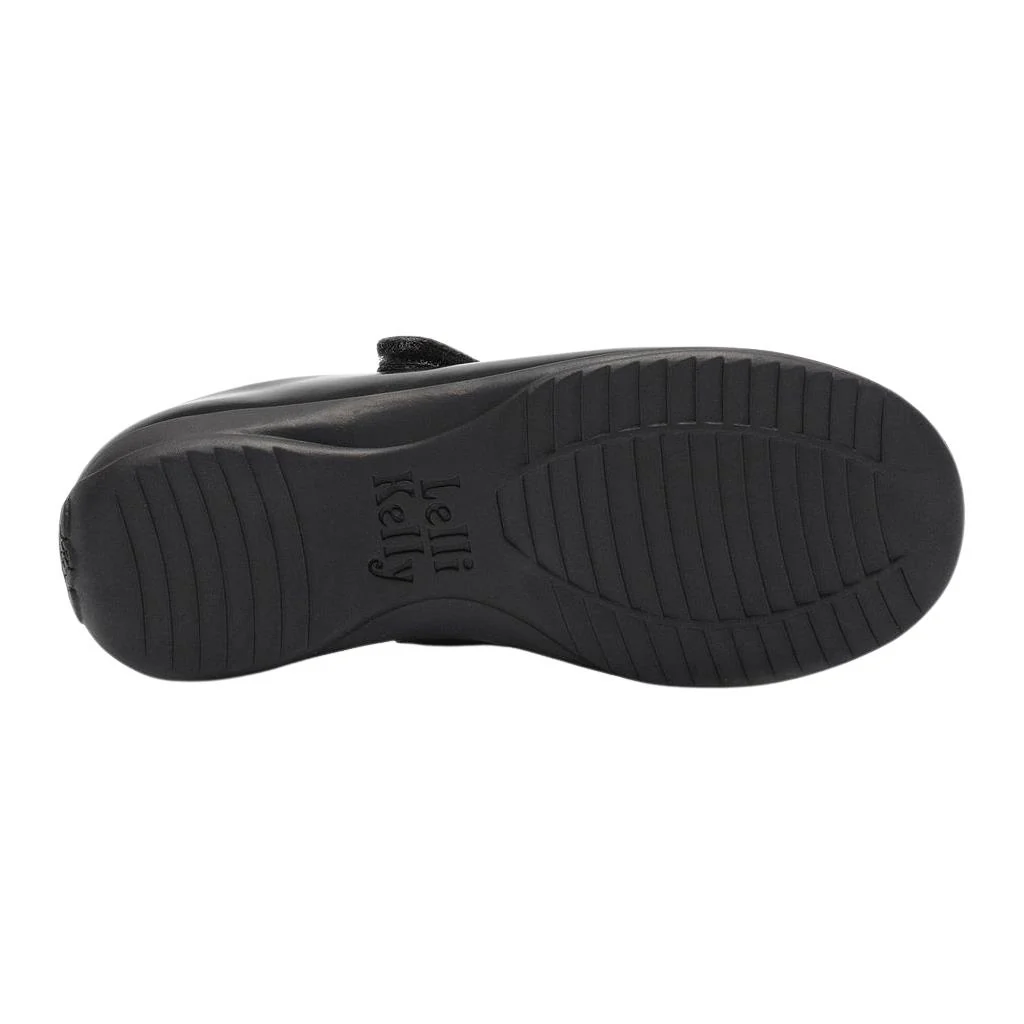 Lelli Kelly LK8610 (NE03) Sadie Cat Black Patent School Shoes - Image 4