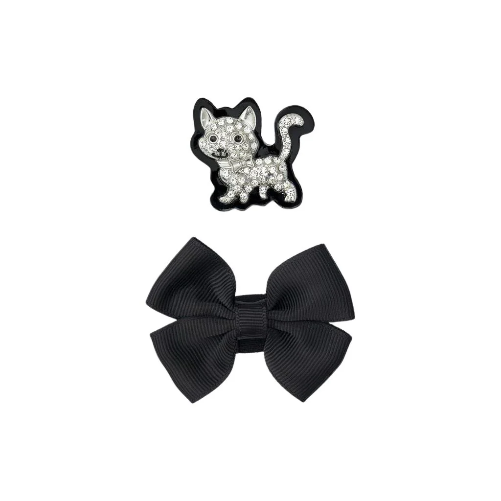 Lelli Kelly LK8610 (NE03) Sadie Cat Black Patent School Shoes - Image 6