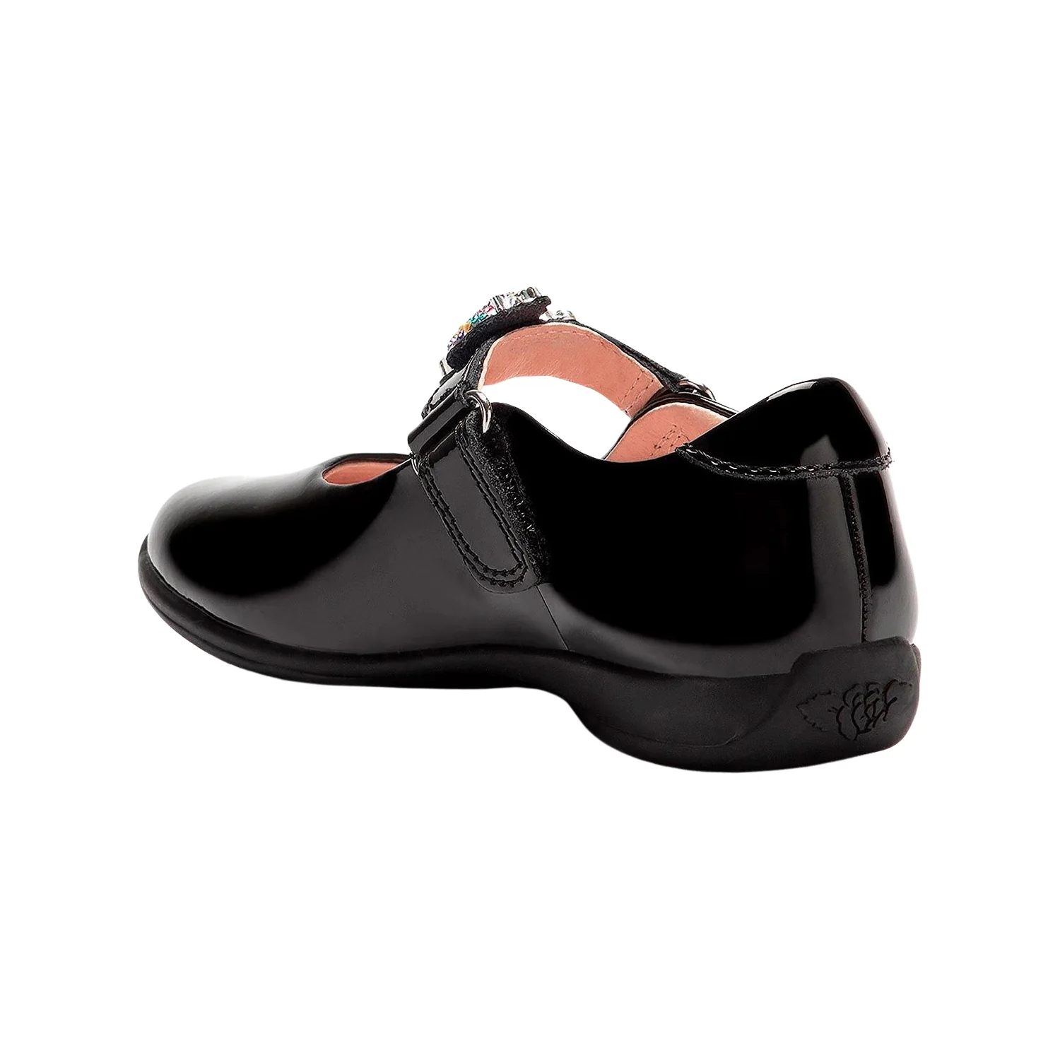Lelli Kelly LKSI8103 (DB01) Bella Black Patent School Shoes - Image 3