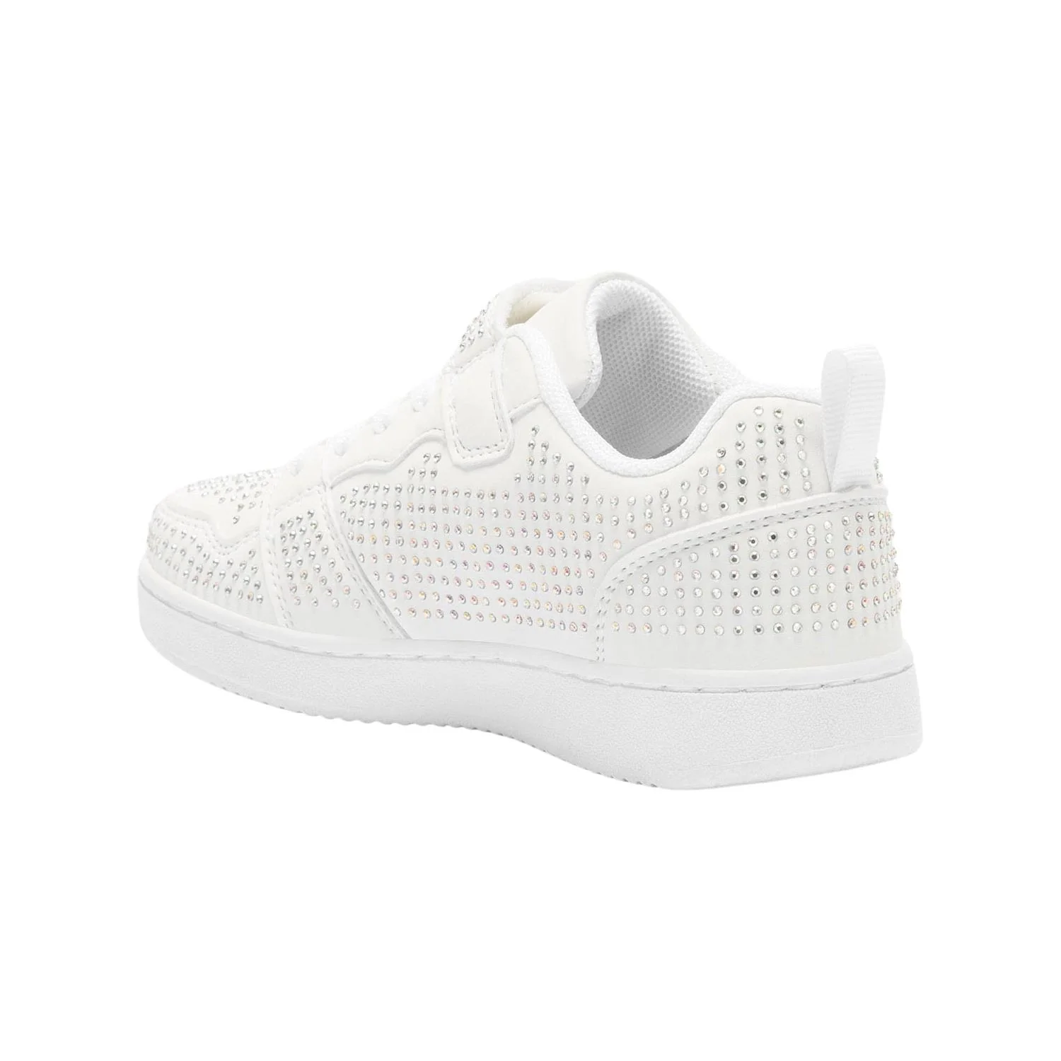 Lelli Kelly MLAA4000 (BI01) Grace Low White Rhinestone Easy On Trainers - Image 4