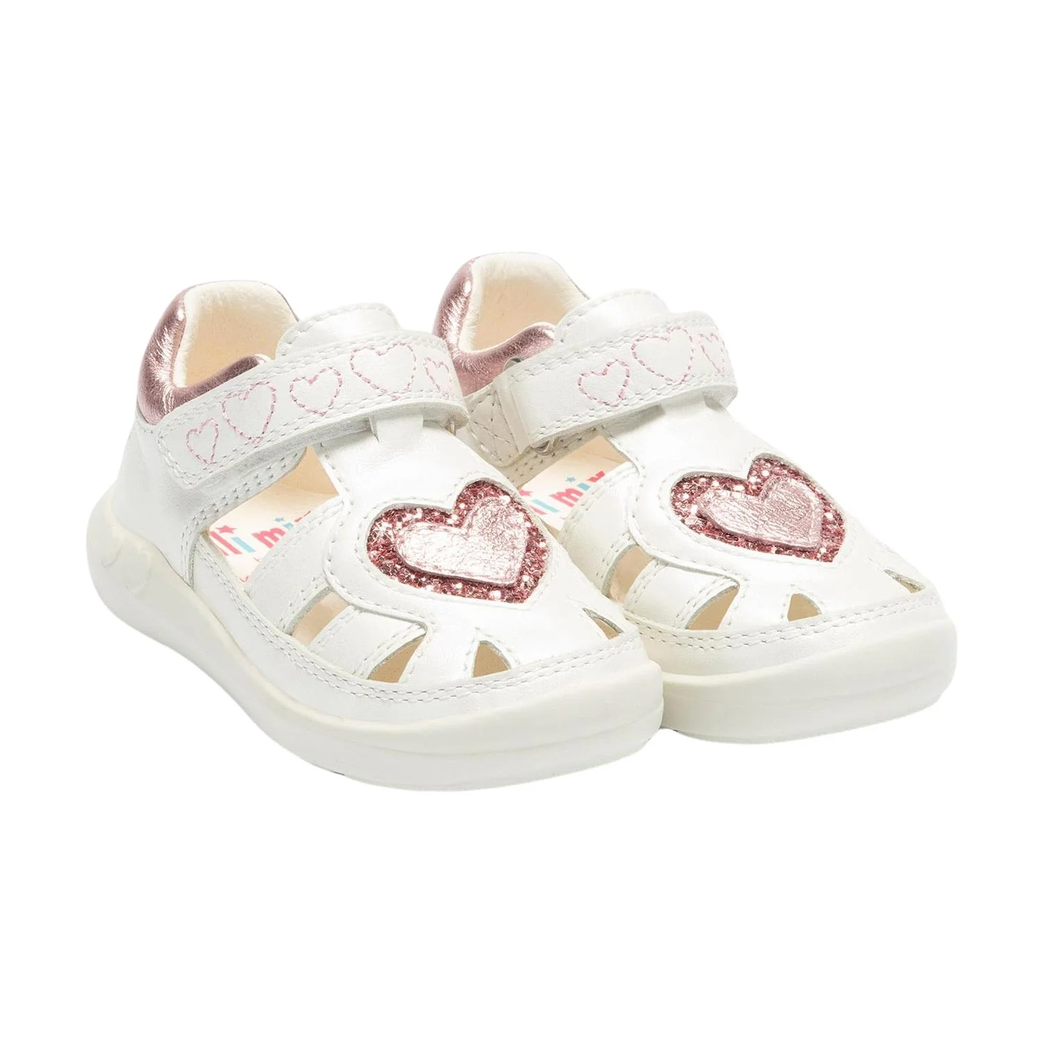 Lelli Kelly MXCA4124 (BI01) Hope Heart Soft Leather Sandals Shoes - Image 7