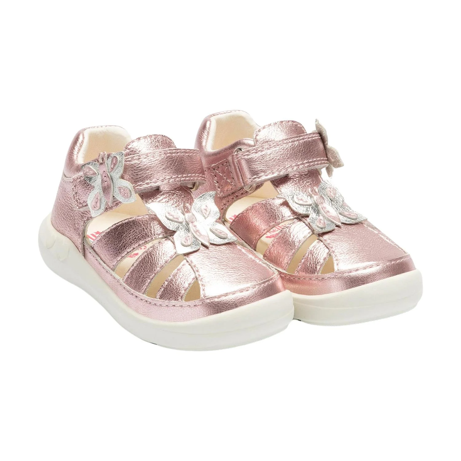 Lelli Kelly MXCA4125 (RO01) Raya Rosa Metallic Leather Butterfly Sandals - Image 6